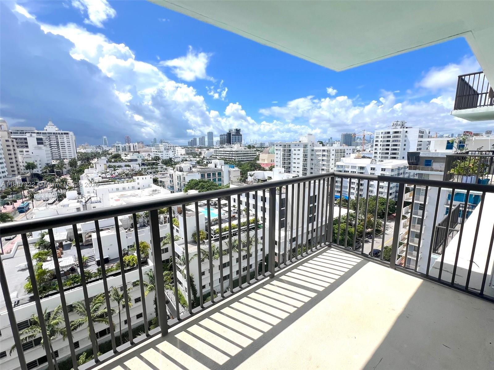 1800 Collins Avenue, Unit 12E Miami Beach, FL 33139 - Photo 8 of 17 a view of a balcony with city view