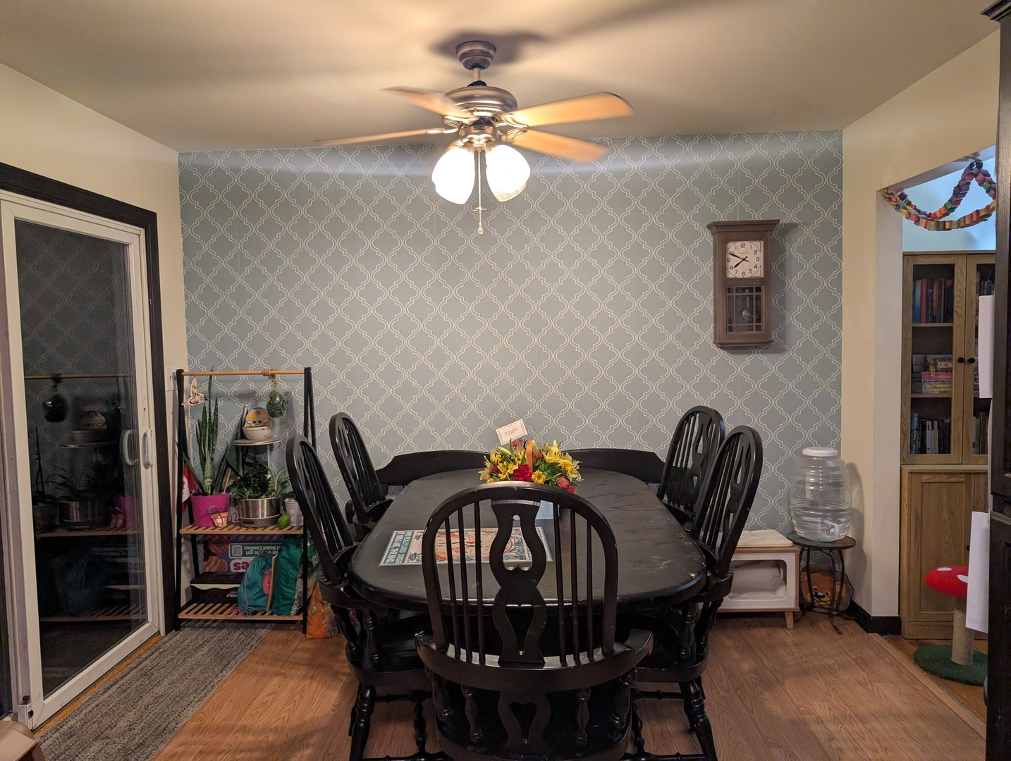 22W425 Arbor Lane Glen Ellyn, IL 60137 - Photo 7 of 18 a view of a dining room with furniture and wooden floor