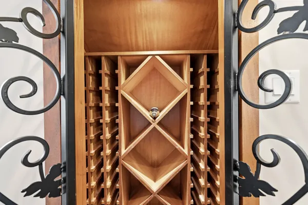a view of utility room and washer dryer