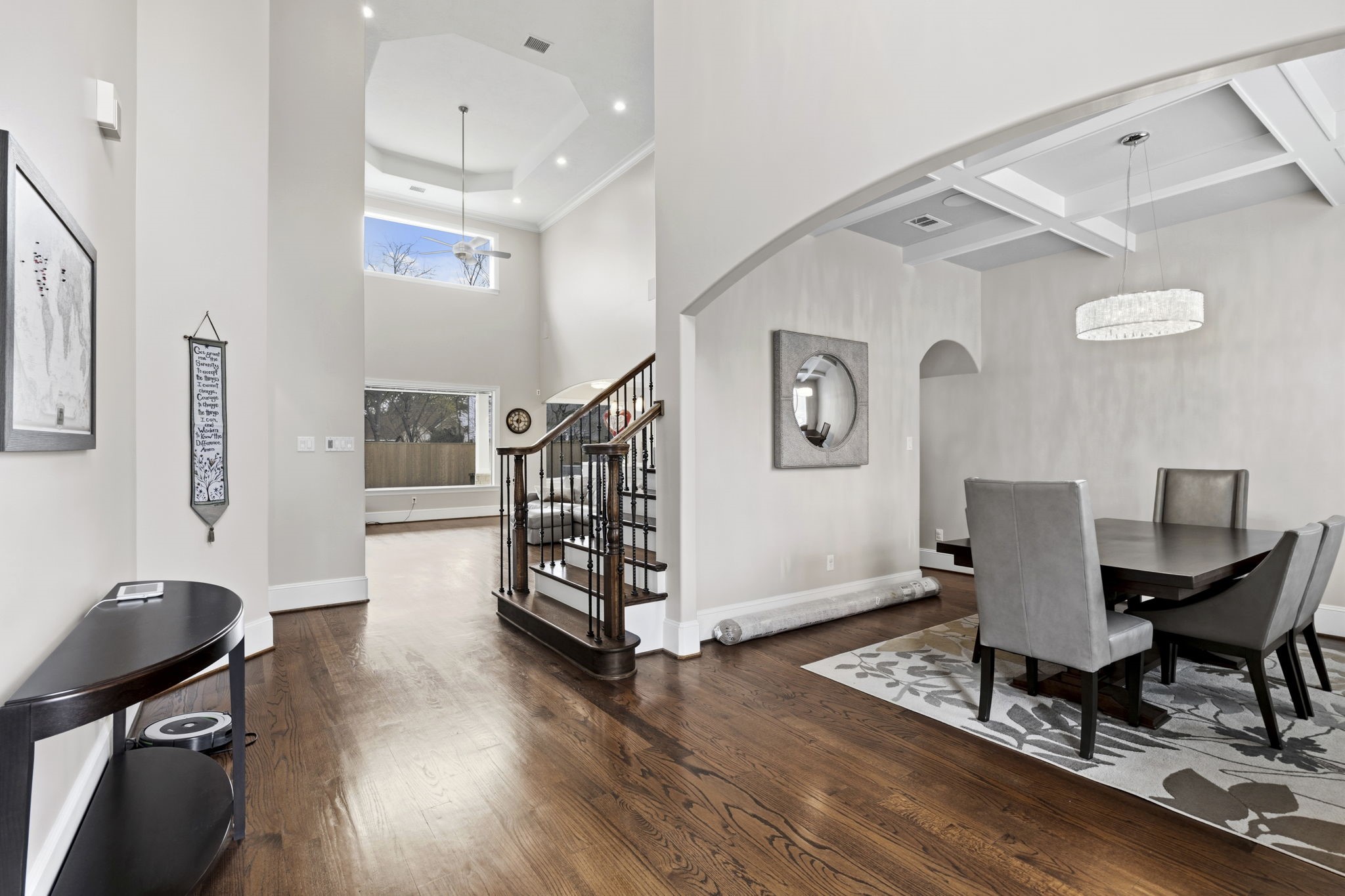 1938 Pech Road Houston, TX 77055 - Photo 5 of 39 a view of a livingroom with furniture and a work space