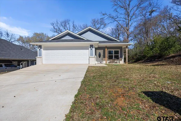 front view of house with a yard