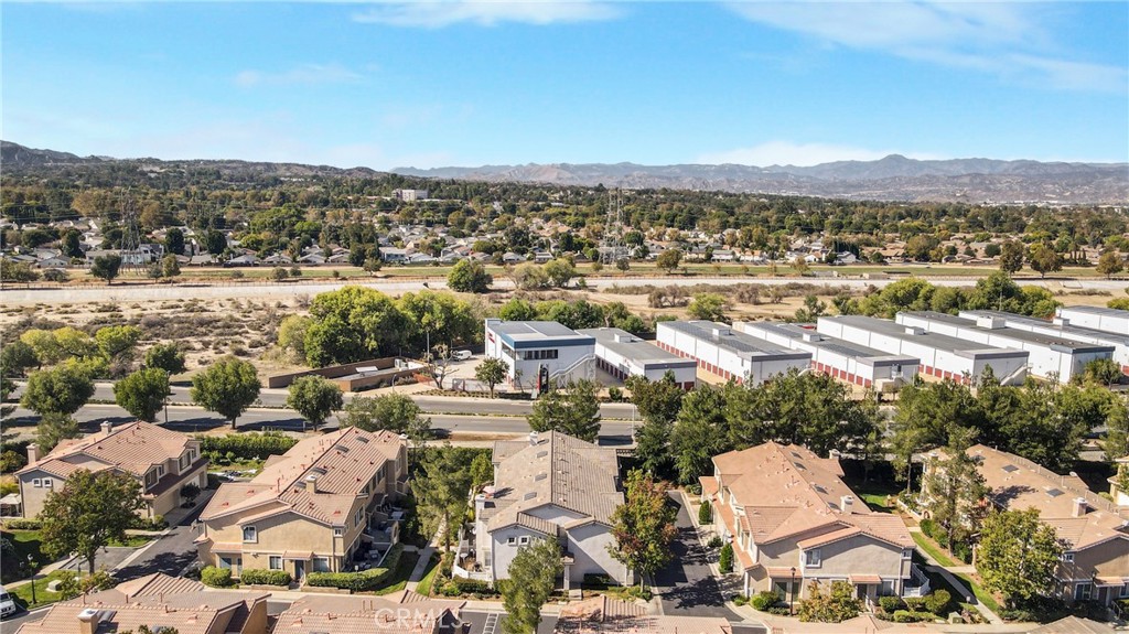 22754 Little Falls Court Saugus, CA 91350 - Photo 27 of 33 an aerial view of residential houses with outdoor space