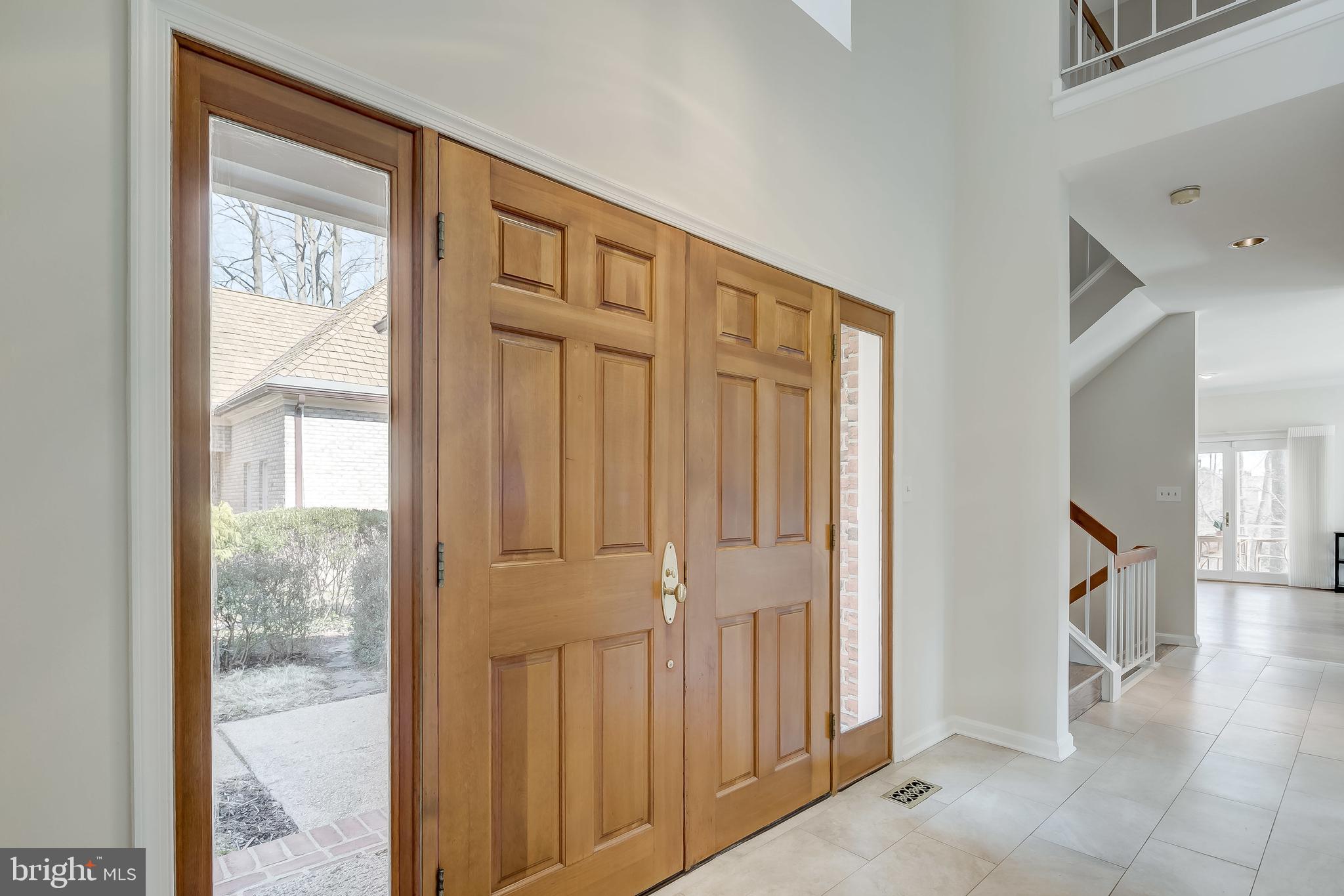 380 South River Landing Road Edgewater, MD 21037 - Photo 3 of 70 Wooden double doors welcome you