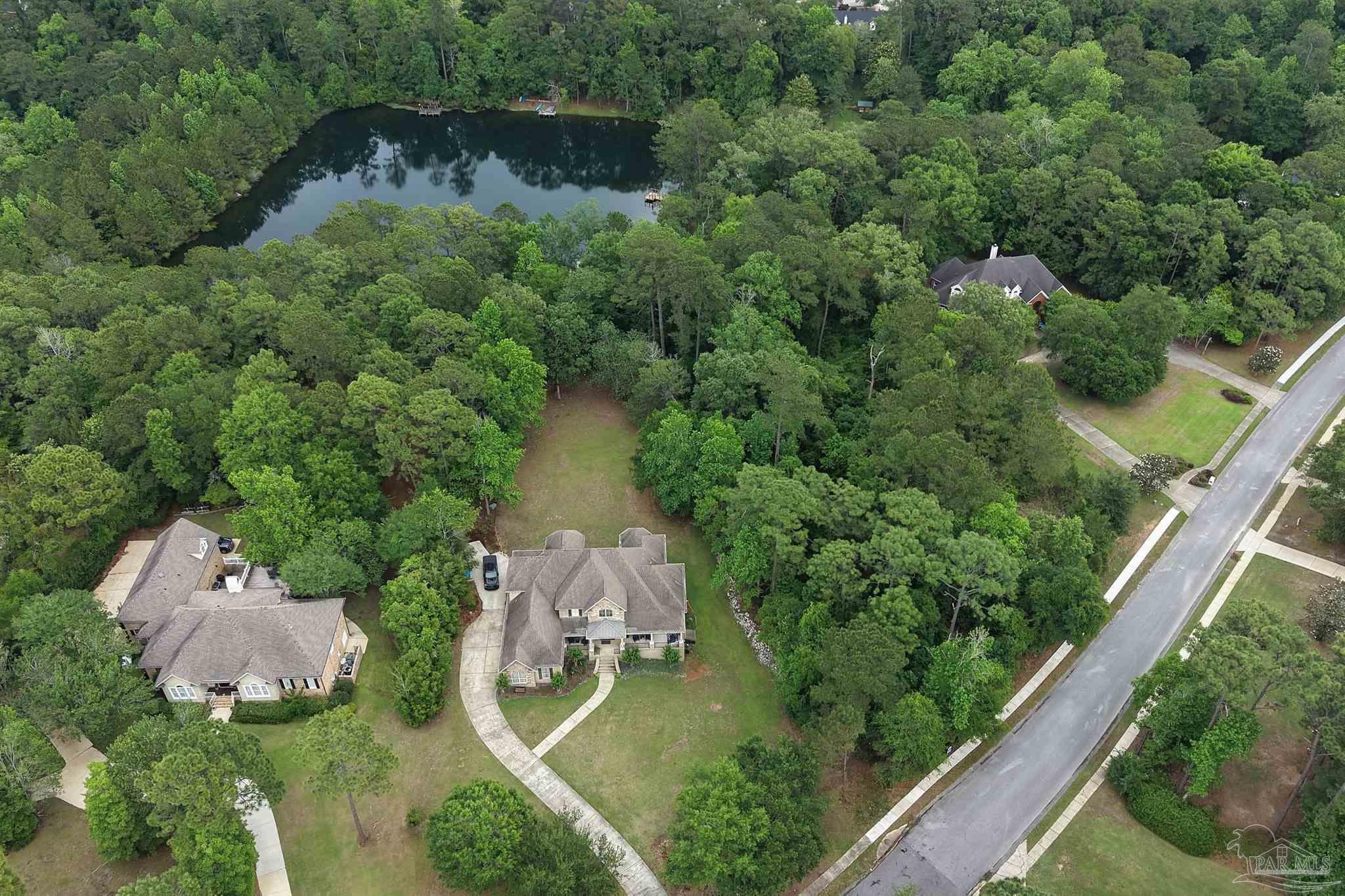 0 Rhett Drive Daphne, AL 36527 - Photo 24 of 29 an aerial view of residential house with outdoor space and trees all around