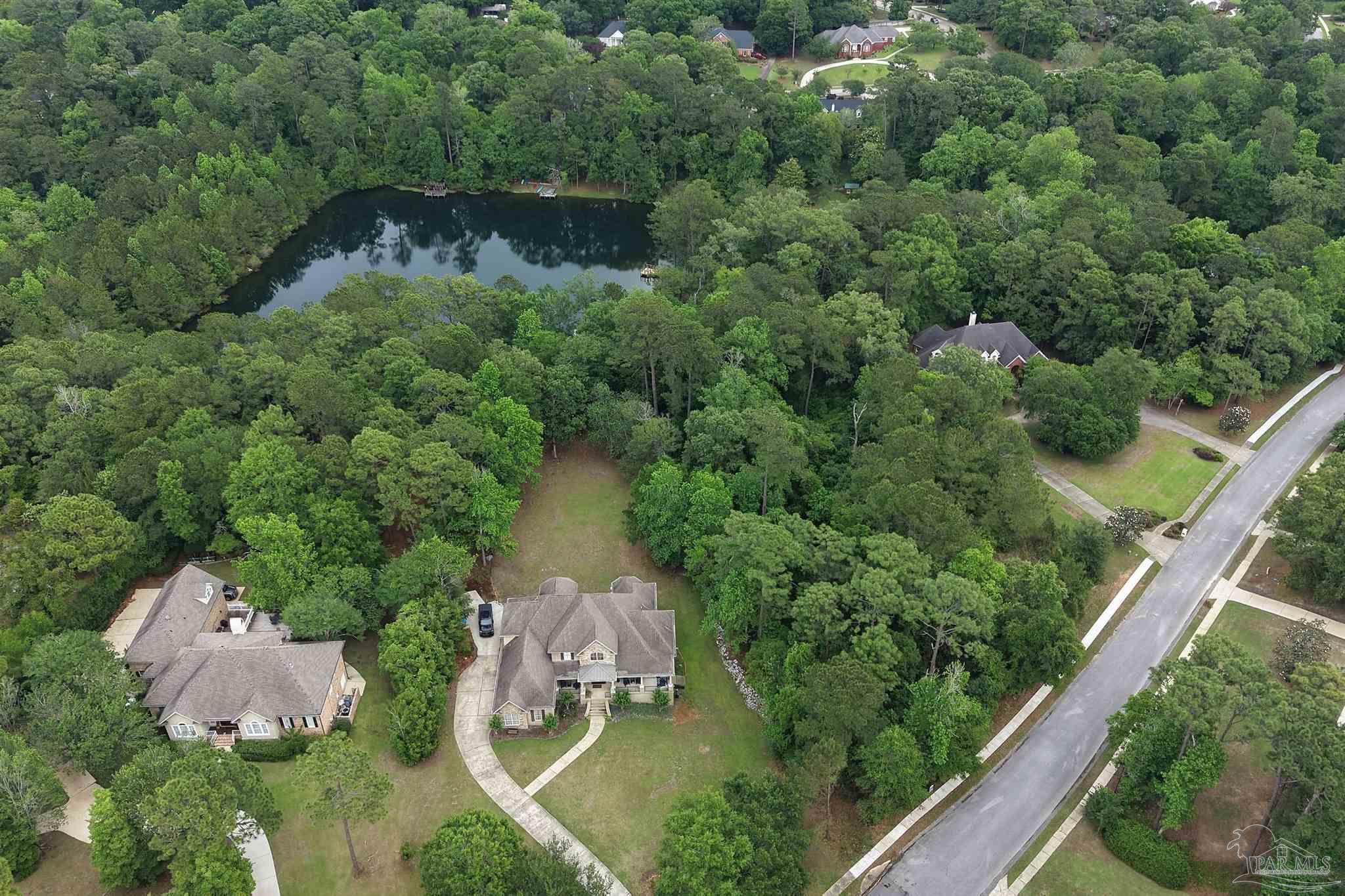 0 Rhett Drive Daphne, AL 36527 - Photo 25 of 29 an aerial view of residential house with outdoor space and trees all around