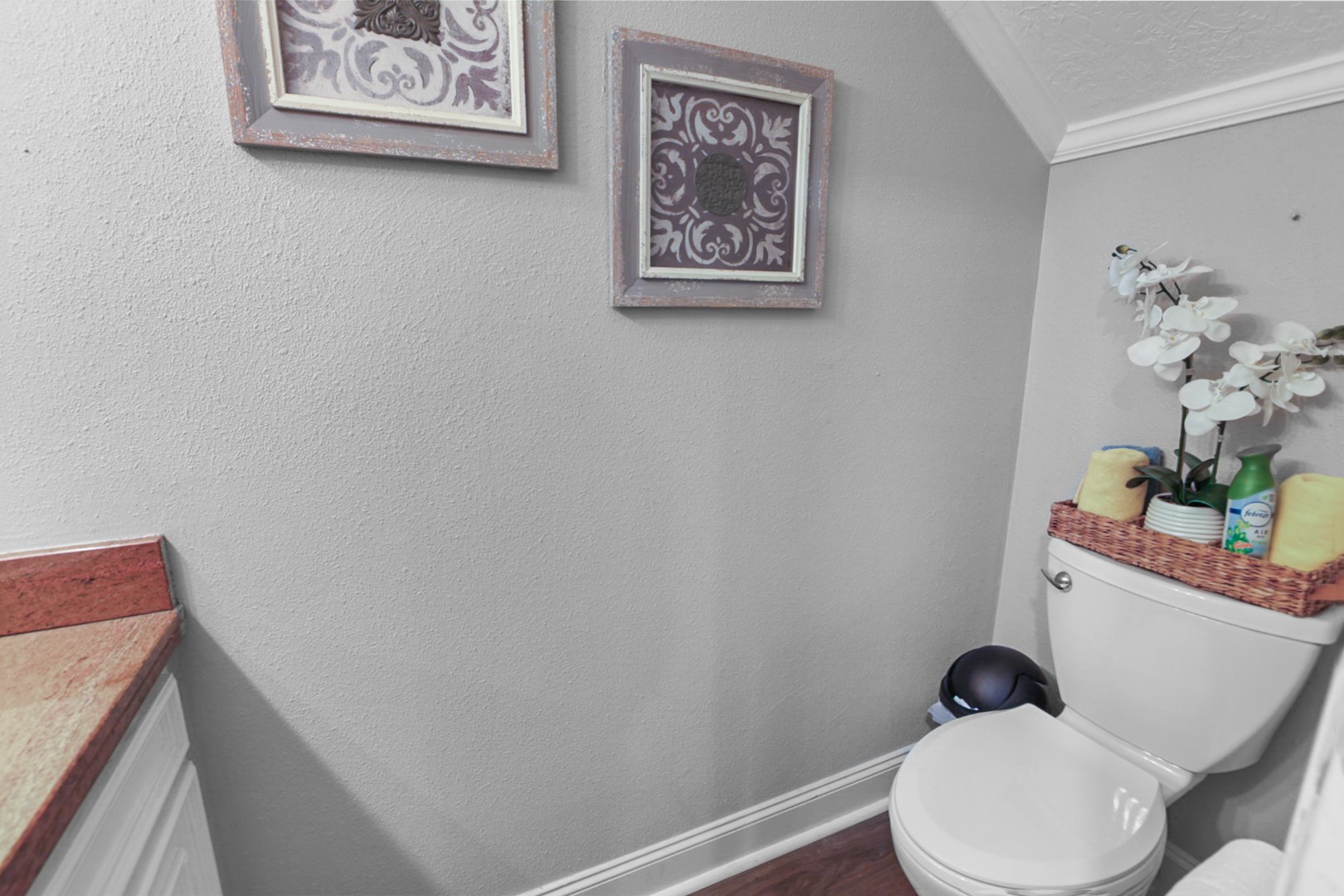 4505 Country Club View Baytown, TX 77521 - Photo 19 of 42 a bathroom with a toilet and a sink