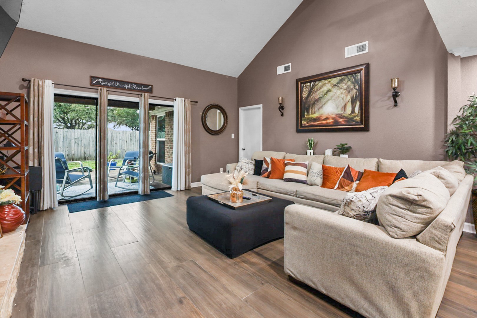 4505 Country Club View Baytown, TX 77521 - Photo 9 of 42 a living room with furniture and a large window