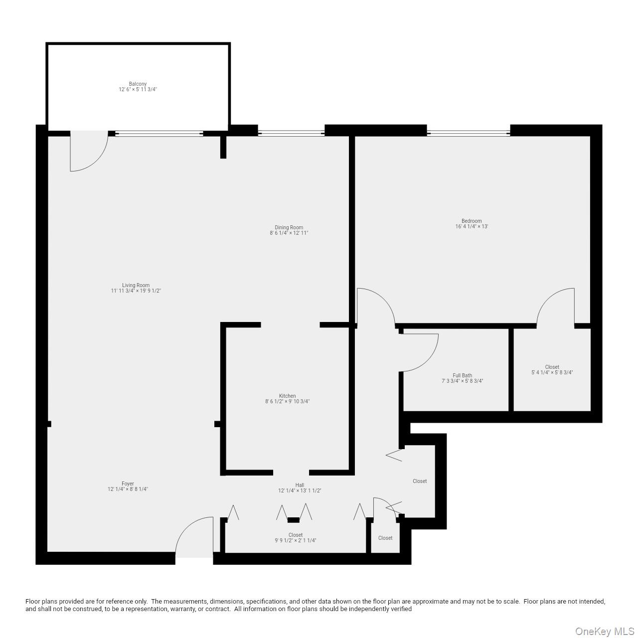 522 Shore Road, Unit 6C Long Beach, NY 11561 - Photo 25 of 25 Approximately 1,060 Square Feet Plus Balcony