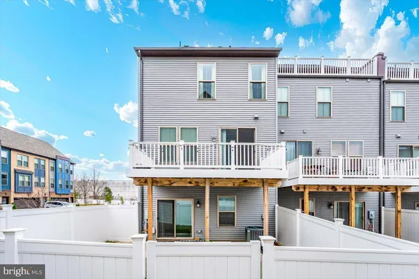 a front view of a building with street view
