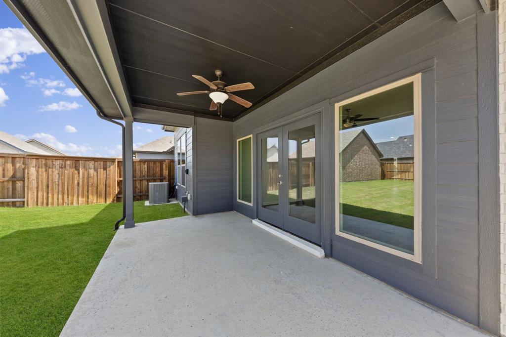 1844 Rosedale Avenue Van Alstyne, TX 75495 - Photo 17 of 26 This great covered back patio offers the perfect place to enjoy morning coffee or dining al fresco!
