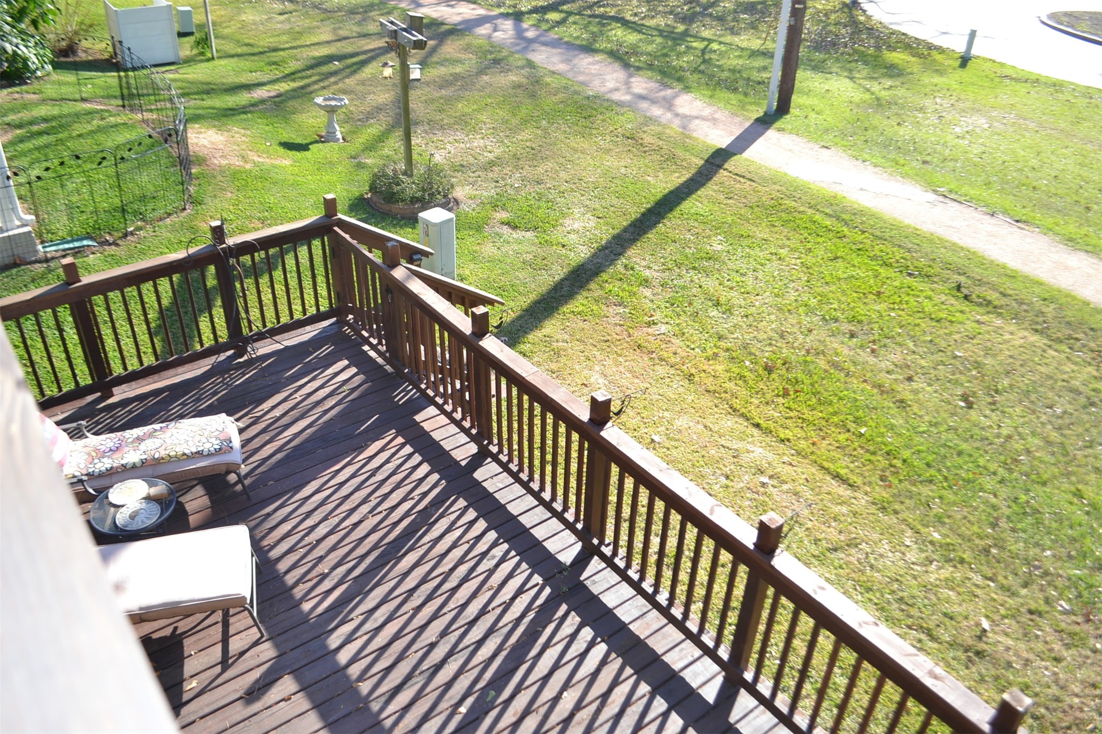 2931 Whitman Drive Montgomery, TX 77356 - Photo 31 of 49 a view of balcony with wooden floor