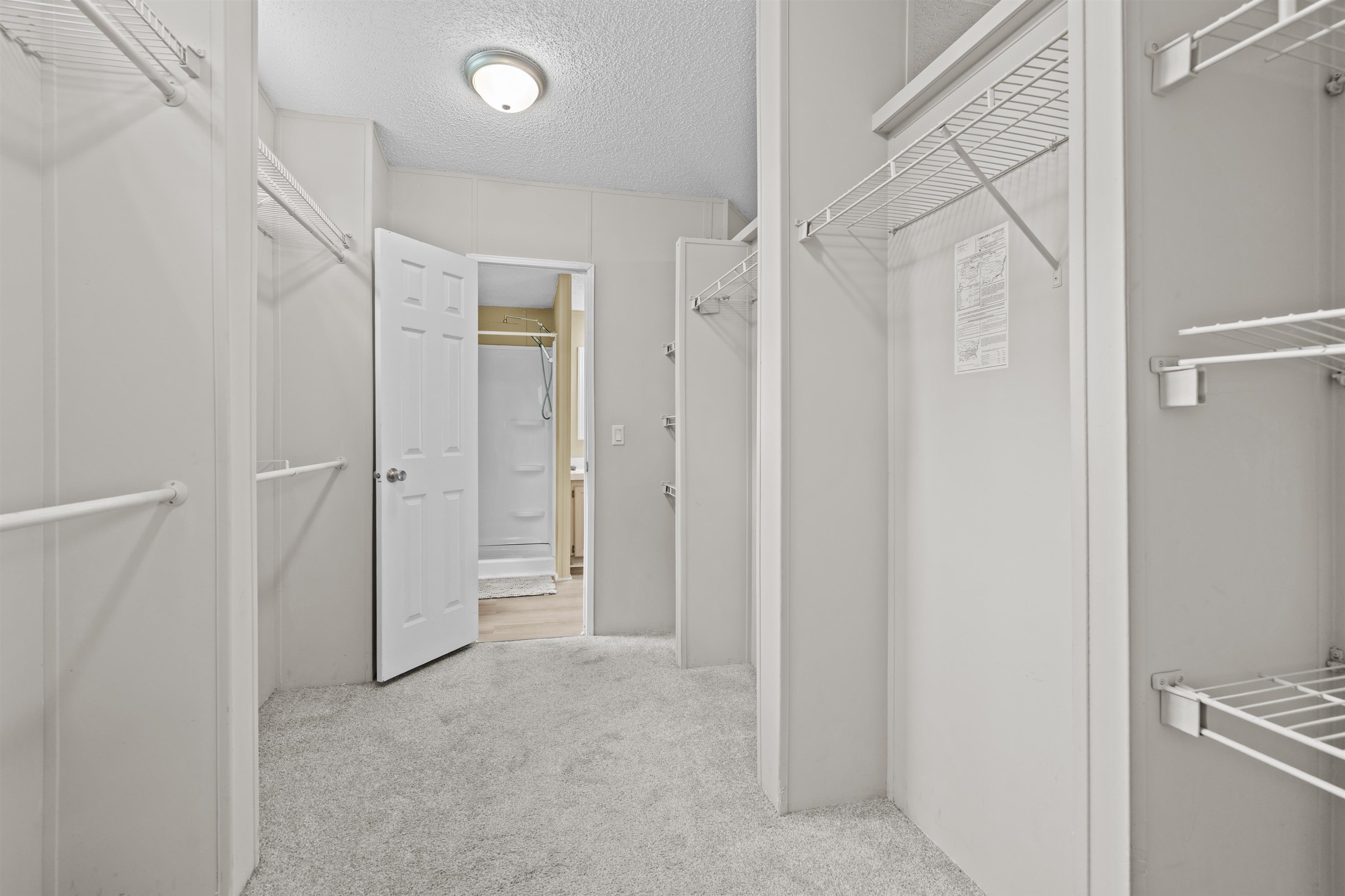 2130 Carter Road St. Augustine, FL 32084 - Photo 24 of 67 Walk in closet featuring light carpet