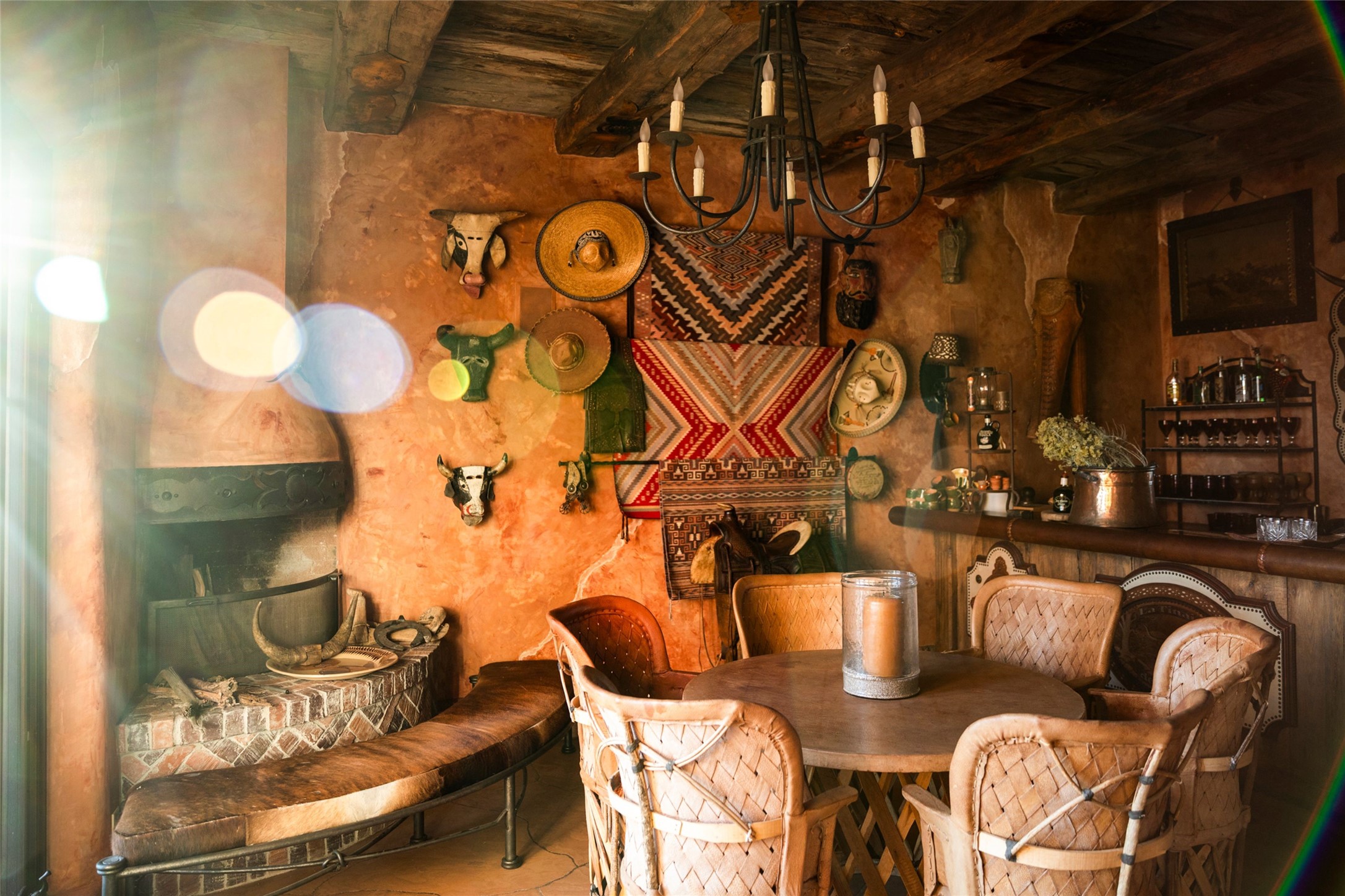 37 Rancho Alegre Road Santa Fe, NM 87508 - Photo 11 of 69 Cantina Bar St. Miguel
