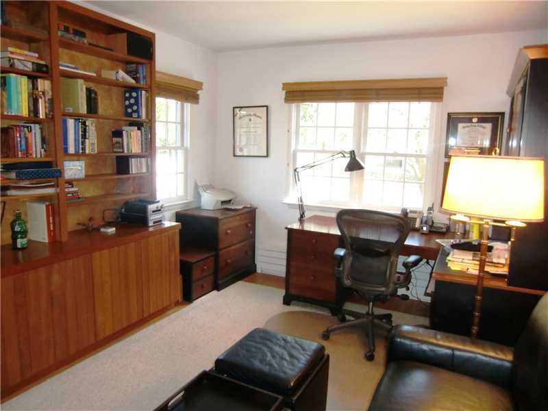 103 Summit Road Riverside, CT 06878 - Photo 9 of 17 a view of a workspace with furniture and a window