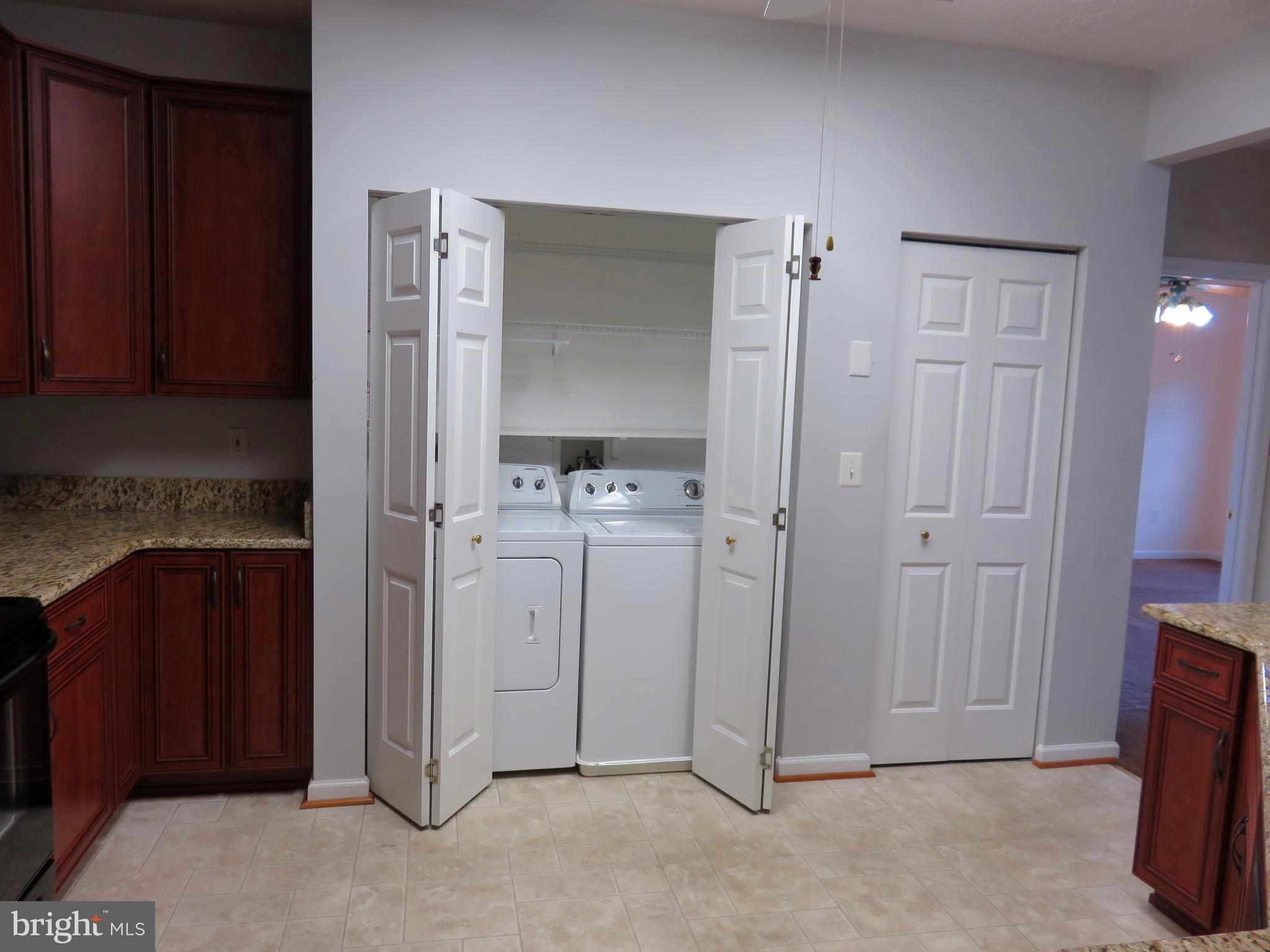 9615 Haven Farm Road, Unit F Perry Hall, MD 21128 - Photo 18 of 25 FULL SIZE WASHER/DRYER & PANTRY