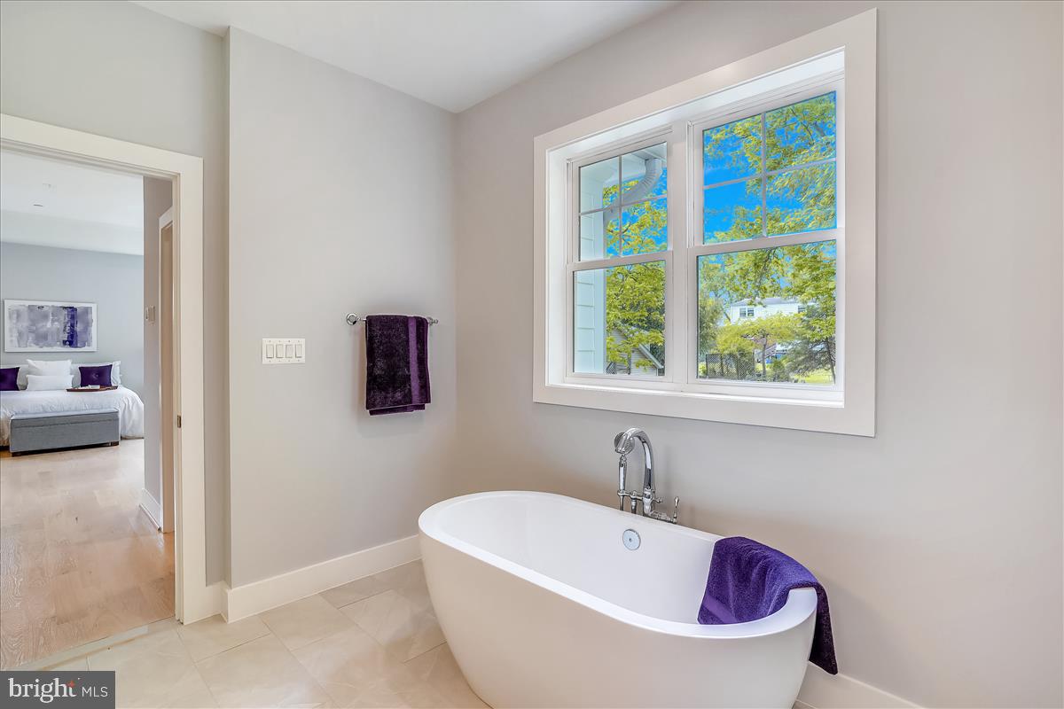 2722 Jennings Road Kensington, MD 20895 - Photo 32 of 58 Master Bath Tub with large windows