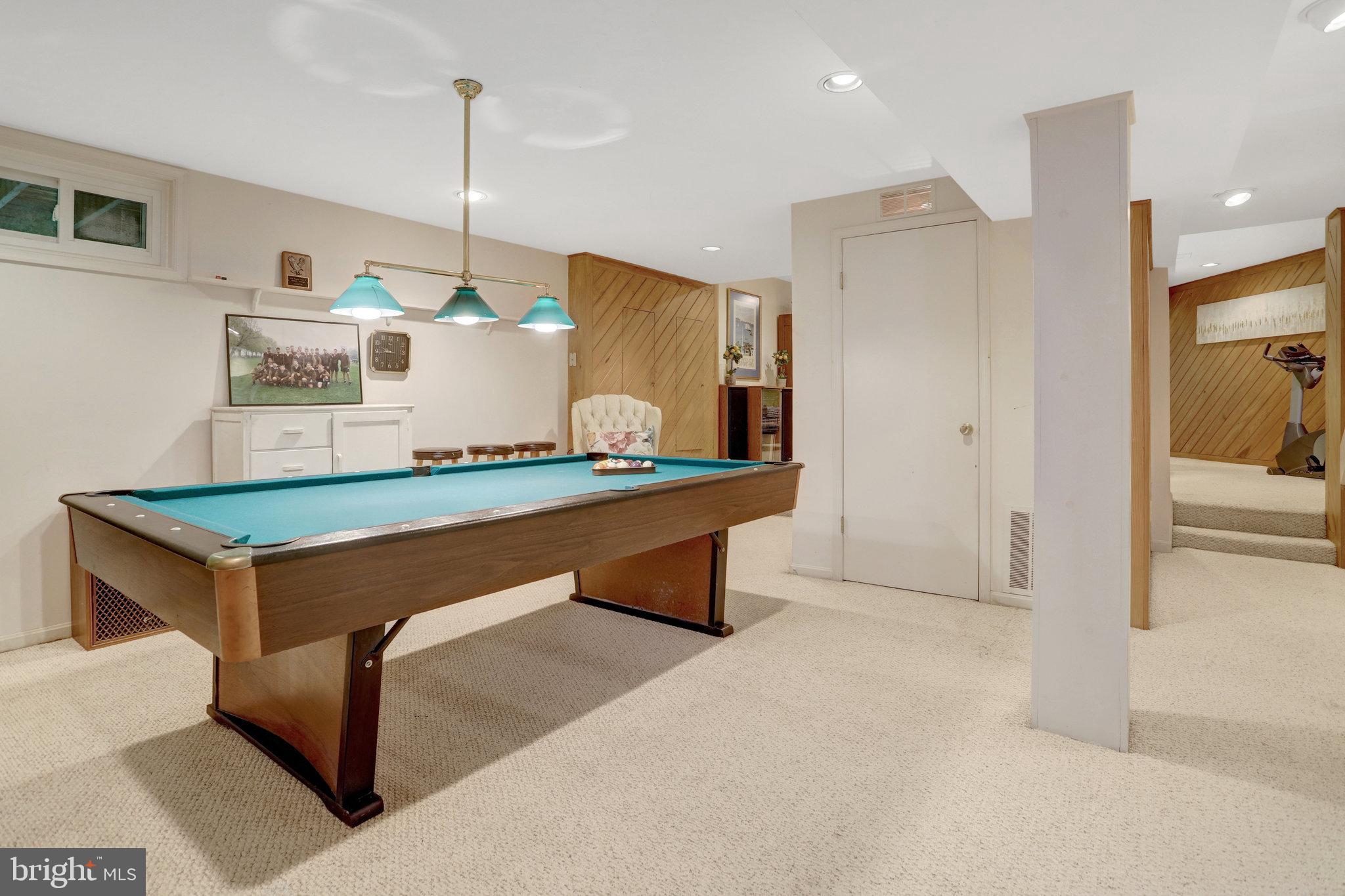 7006 Maple Tree Lane Springfield, VA 22152 - Photo 37 of 49 a room with pool table and windows