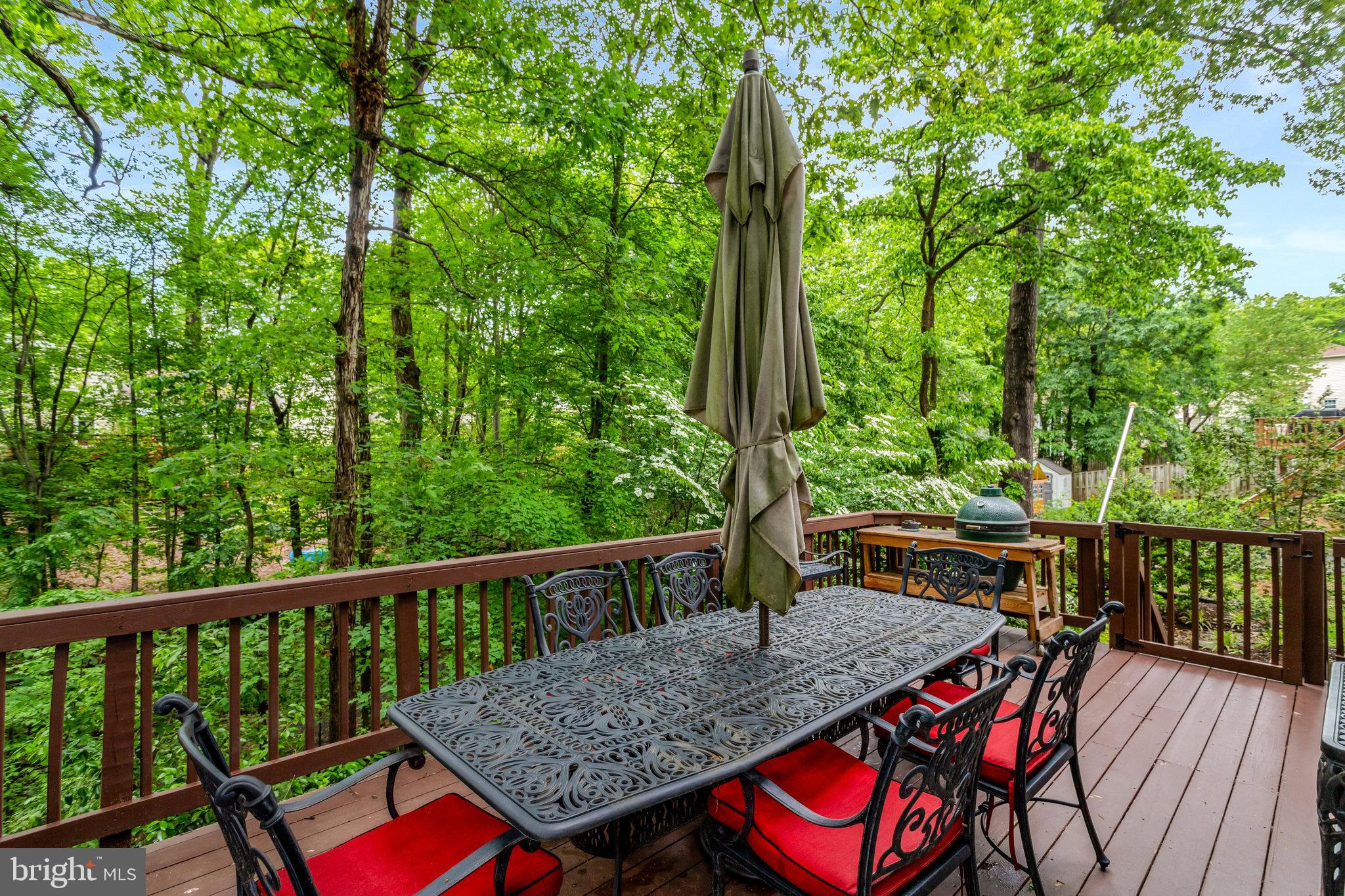 7006 Maple Tree Lane Springfield, VA 22152 - Photo 40 of 49 a view of a balcony with furniture