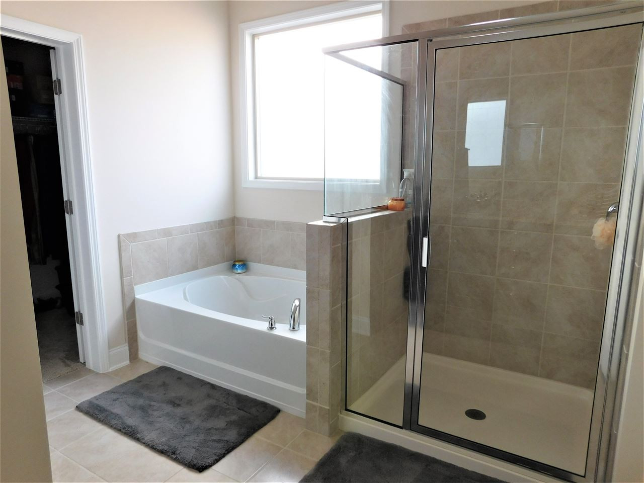 5313 Maplemoor Way Raleigh, NC 27616 - Photo 13 of 24 Large Tiled walk In Shower and Garden Tub! Master Bath/Spa