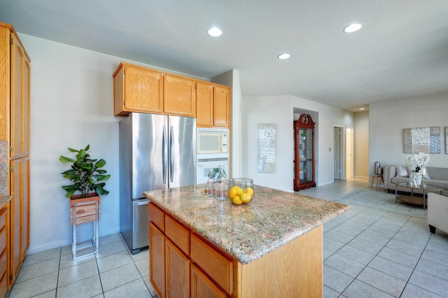 2194 Sierra Road San Jose, CA 95131 - Photo 13 of 45 a kitchen with sink and view of living room
