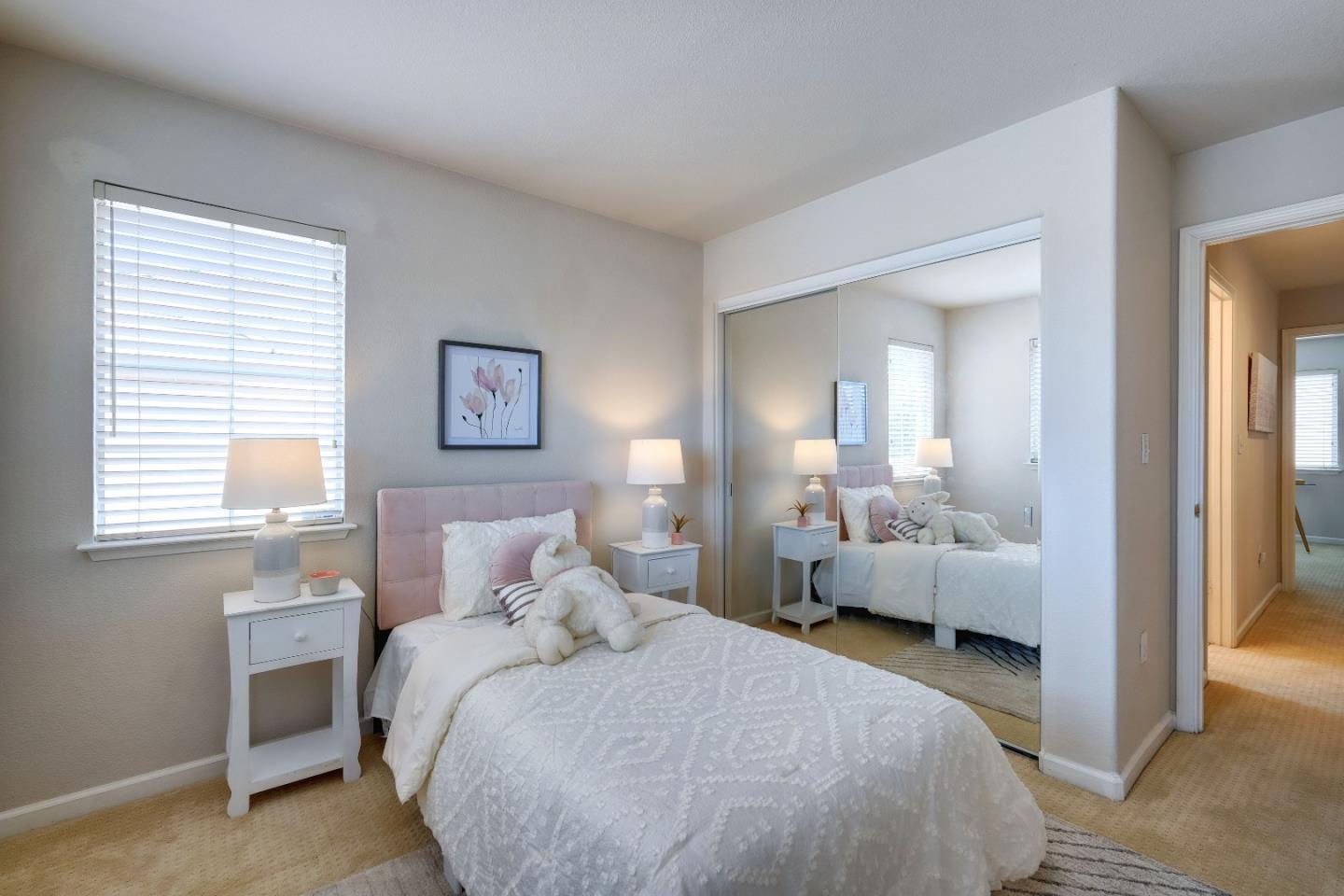 2194 Sierra Road San Jose, CA 95131 - Photo 35 of 45 a bedroom with bed and a view of bedroom