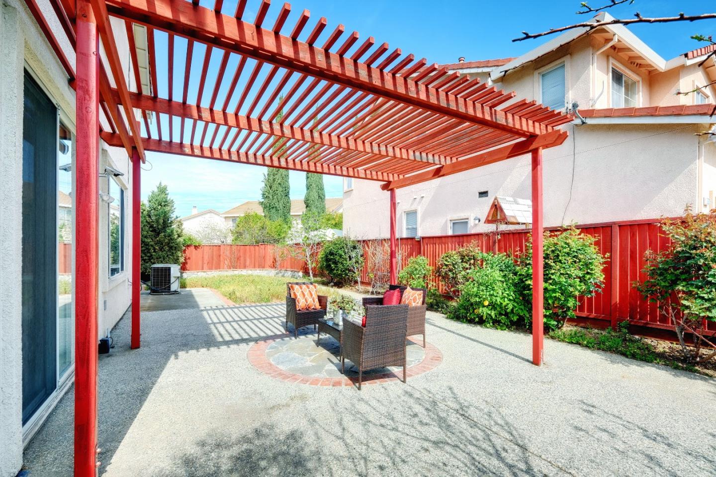 2194 Sierra Road San Jose, CA 95131 - Photo 42 of 45 a view of a patio with a table chairs and a patio