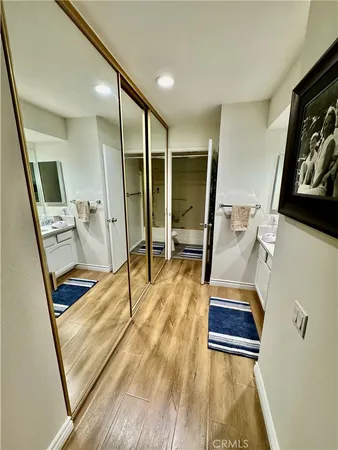 a room with gym equipment