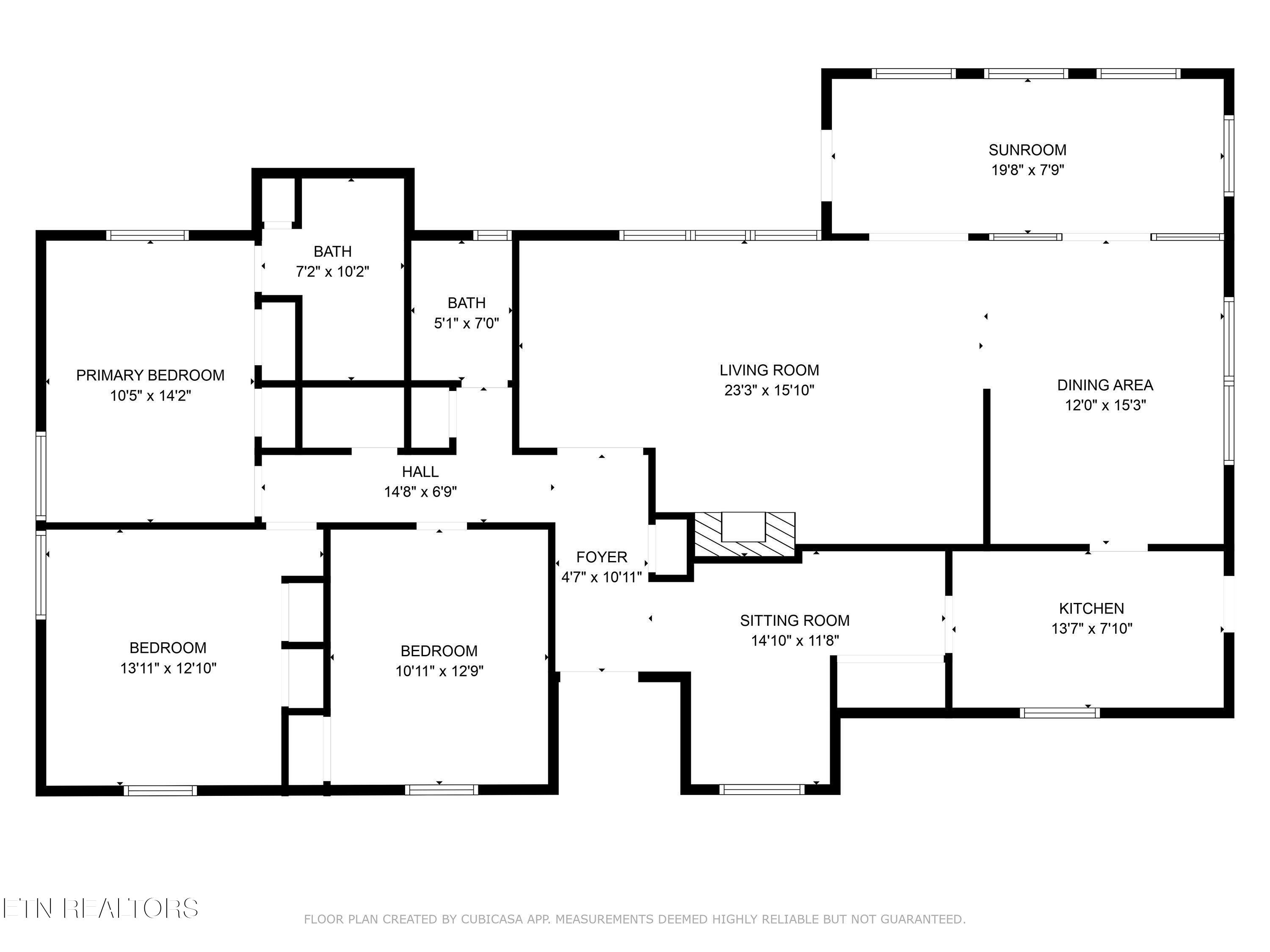 104 East Damascus Road Oak Ridge, TN 37830 - Photo 43 of 43 FLOOR PLAN