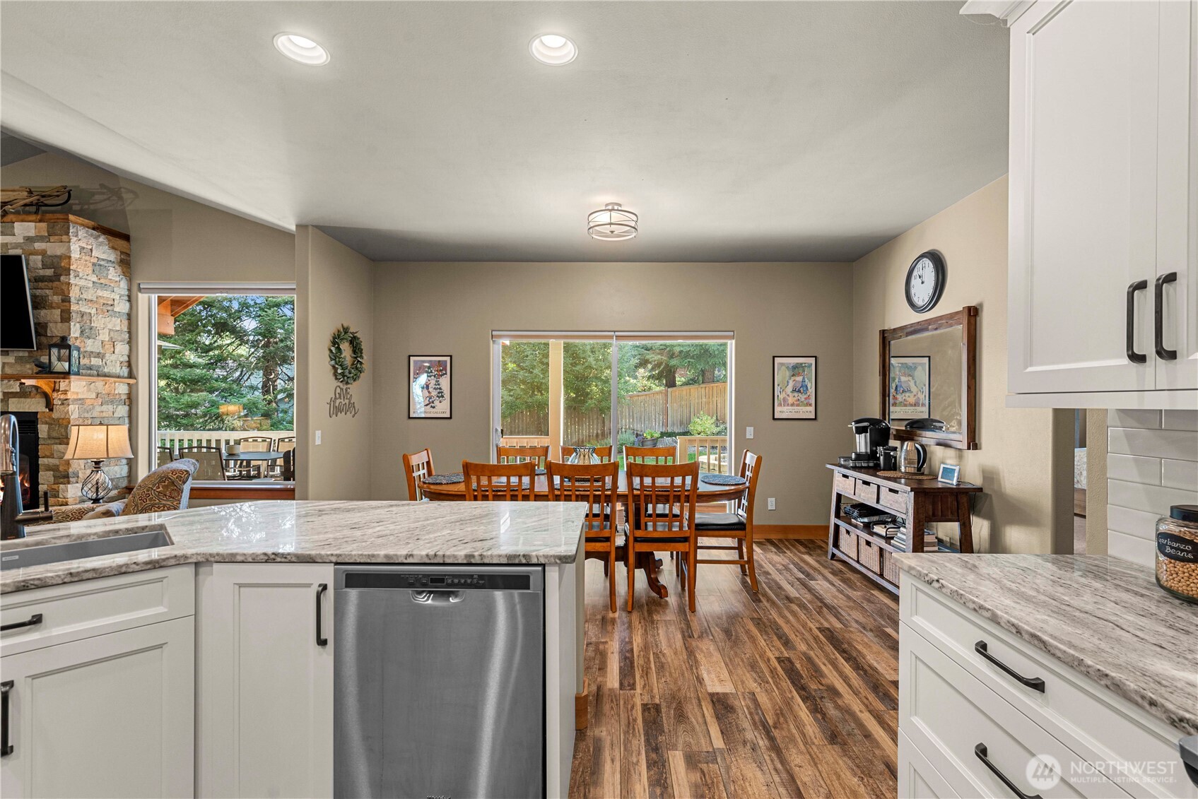 6533 Forest Ridge Drive Wenatchee, WA 98801 - Photo 13 of 37 a view of a living room and dining room