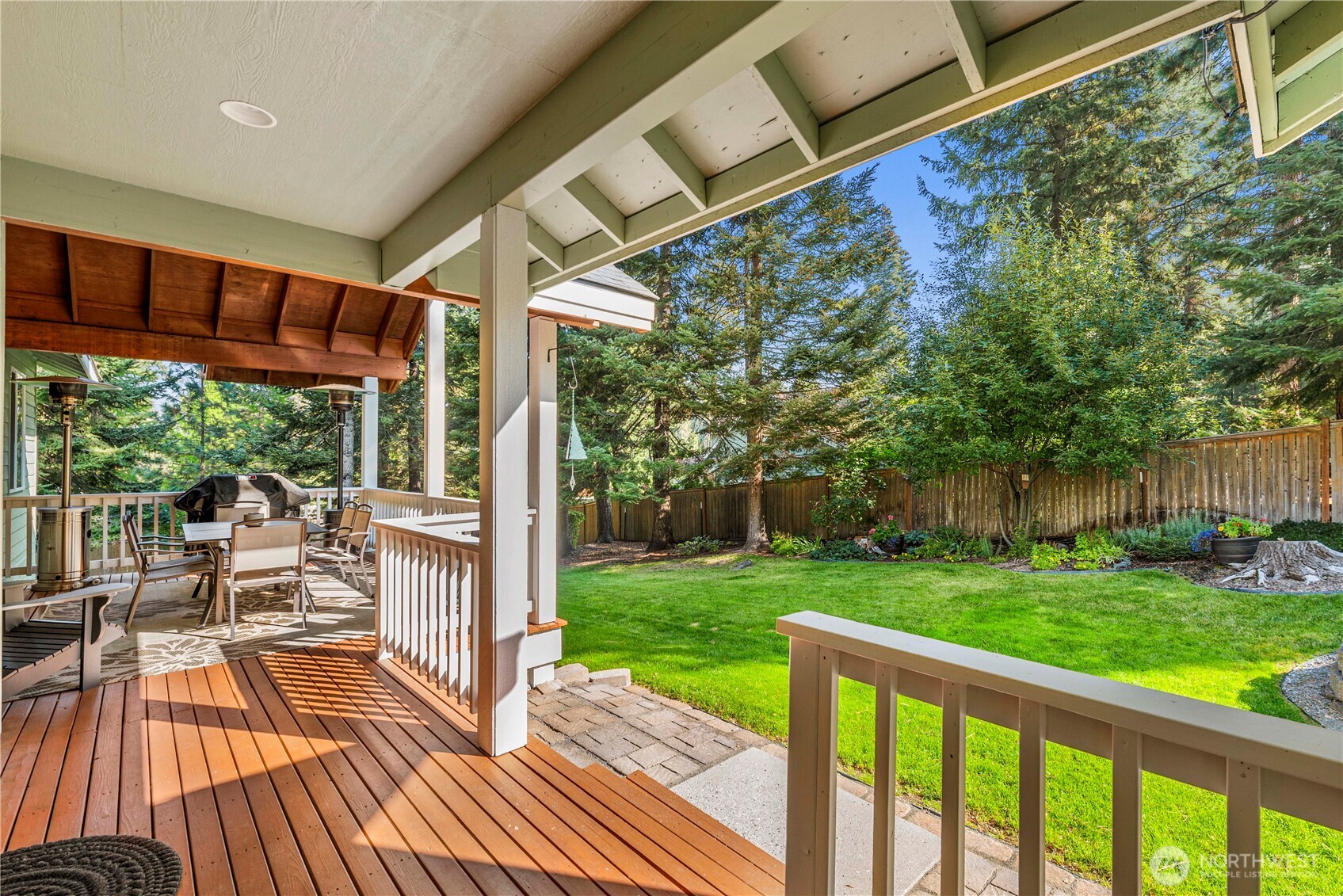 6533 Forest Ridge Drive Wenatchee, WA 98801 - Photo 28 of 37 a view of a patio with wooden floor