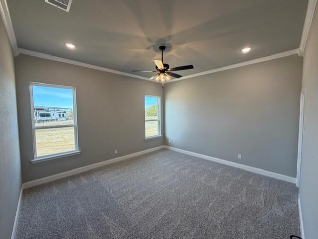 202 Coalson Crossing Azle, TX 76020 - Photo 14 of 23 an empty room with a window and a fan