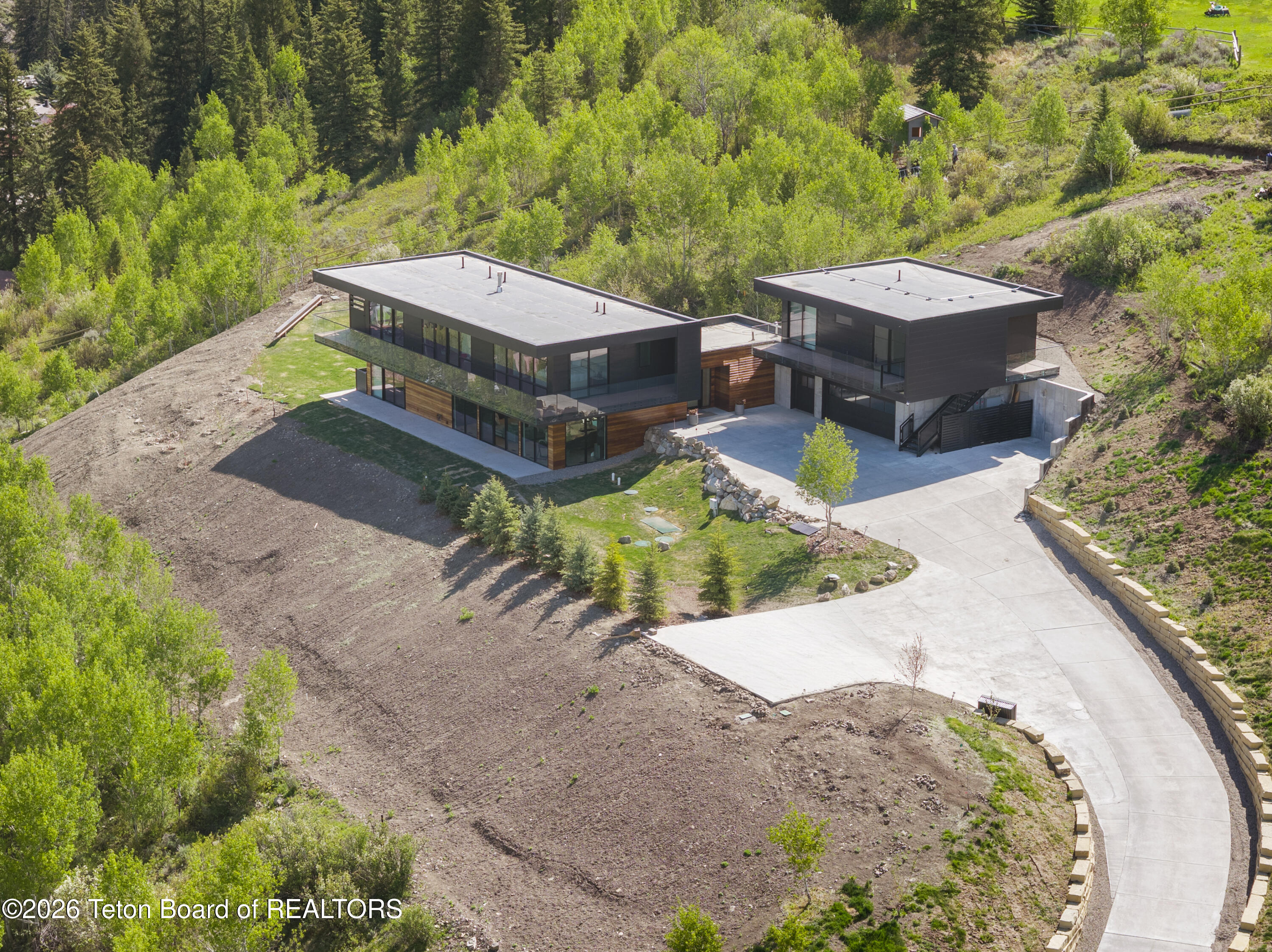 11330 Hoback Junction South Road Jackson, WY 83001 - Photo 2 of 57 Looking down on property