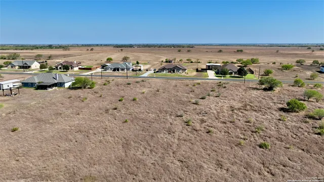 an view of beach and city