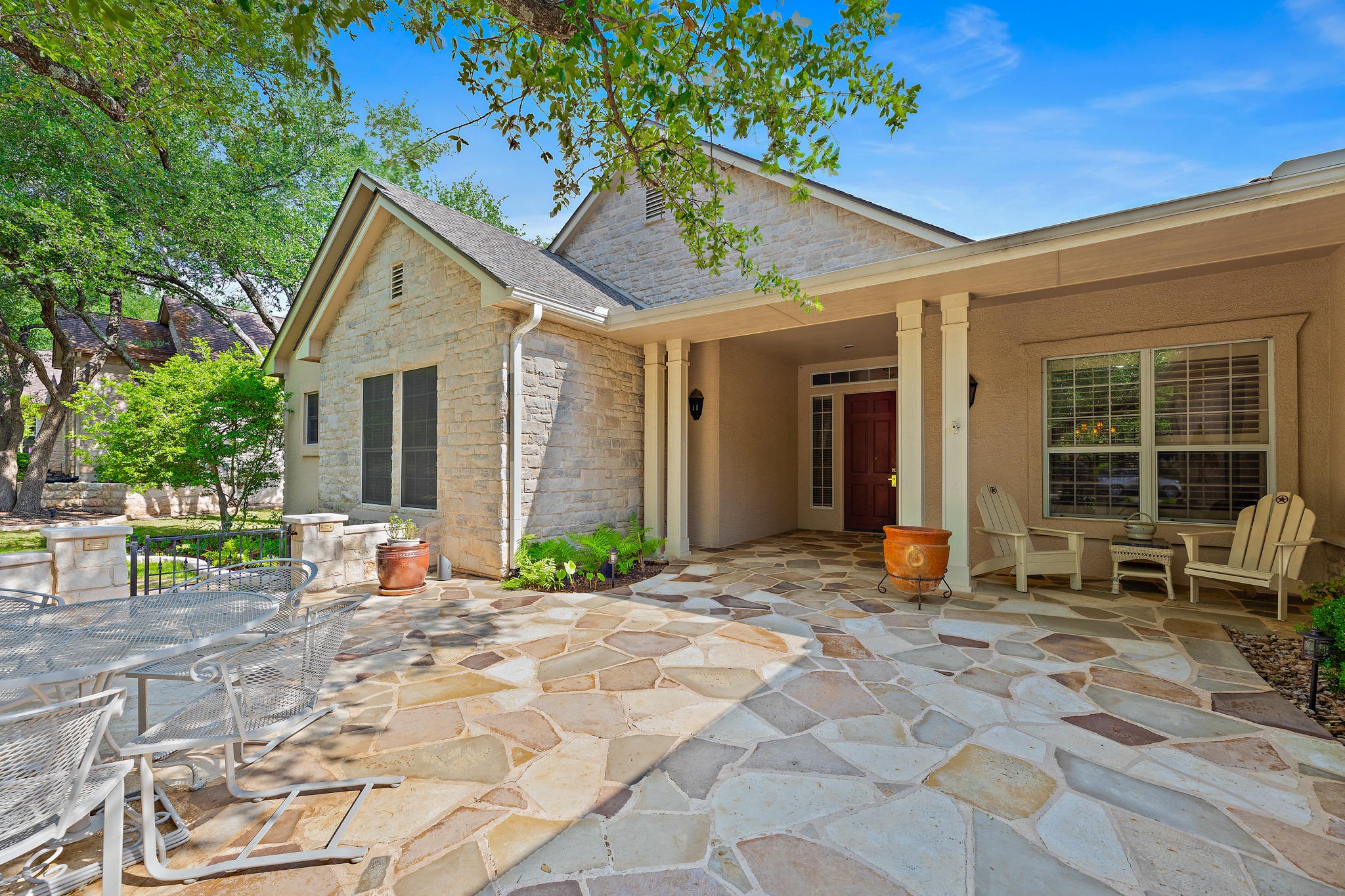 106 Wild Turkey Lane Georgetown, TX 78633 - Photo 2 of 39 a view of house with backyard outdoor seating and yard