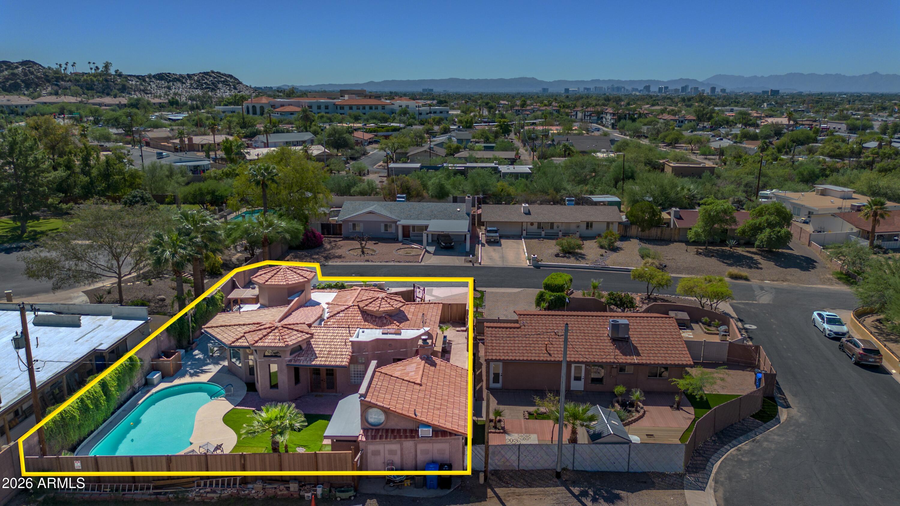1450 East Royal Palm Road Phoenix, AZ 85020 - Photo 62 of 72 1450 E Royal Palm Rd Drone-9-Spotlight