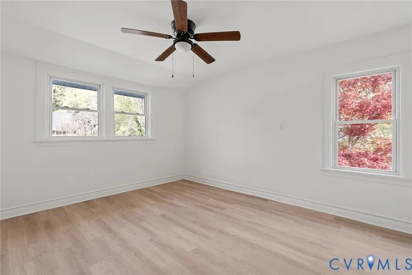 wooden floor in an empty room