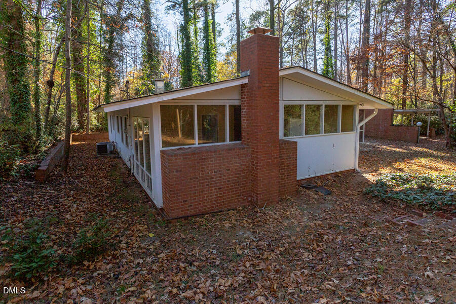 806 Kings Mill Road Chapel Hill, NC 27517 - Photo 33 of 45 a view of a house with a yard