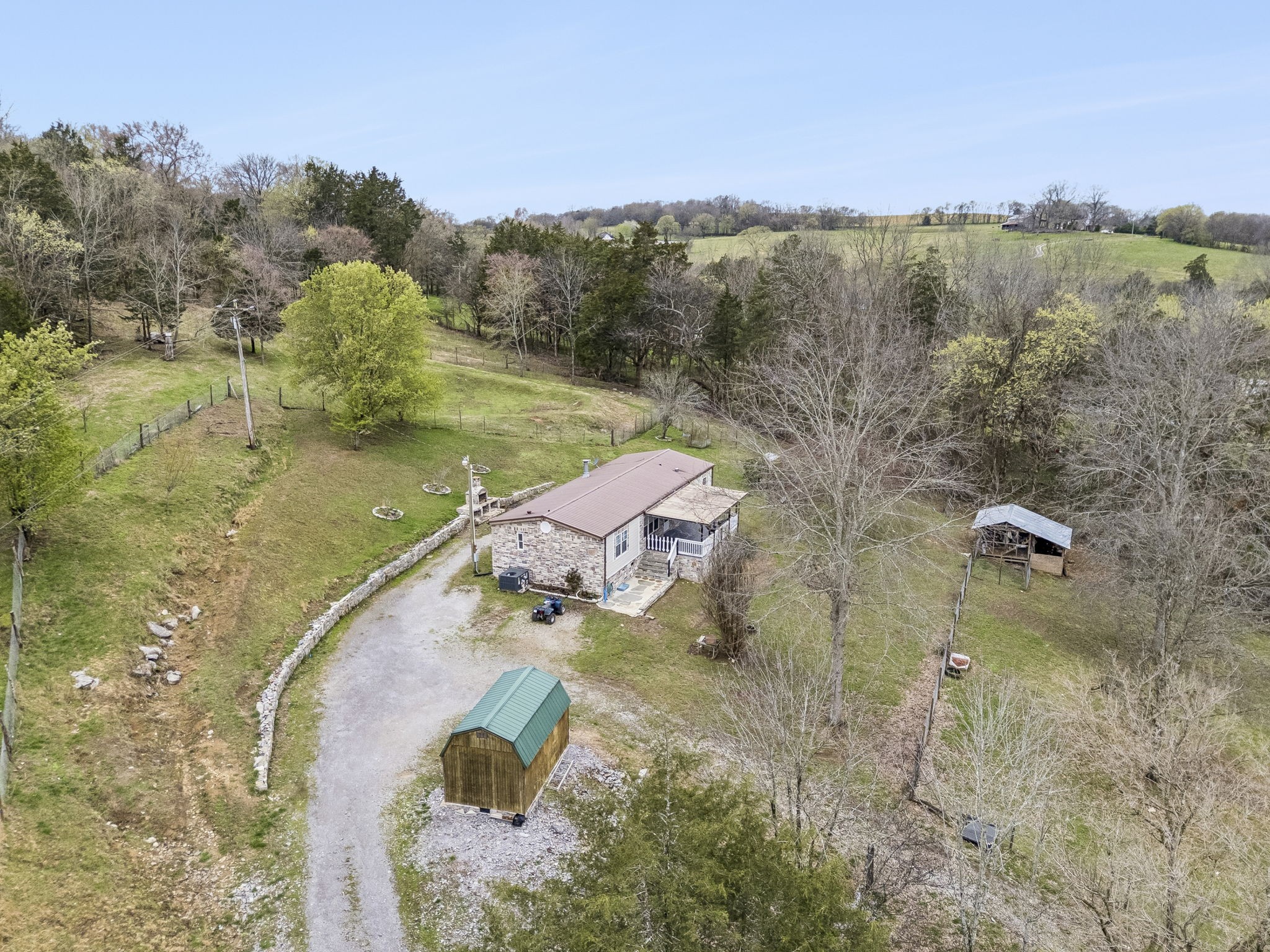 47 Riddleton Circle Riddleton, TN 37151 - Photo 42 of 46 an aerial view of a house with a yard