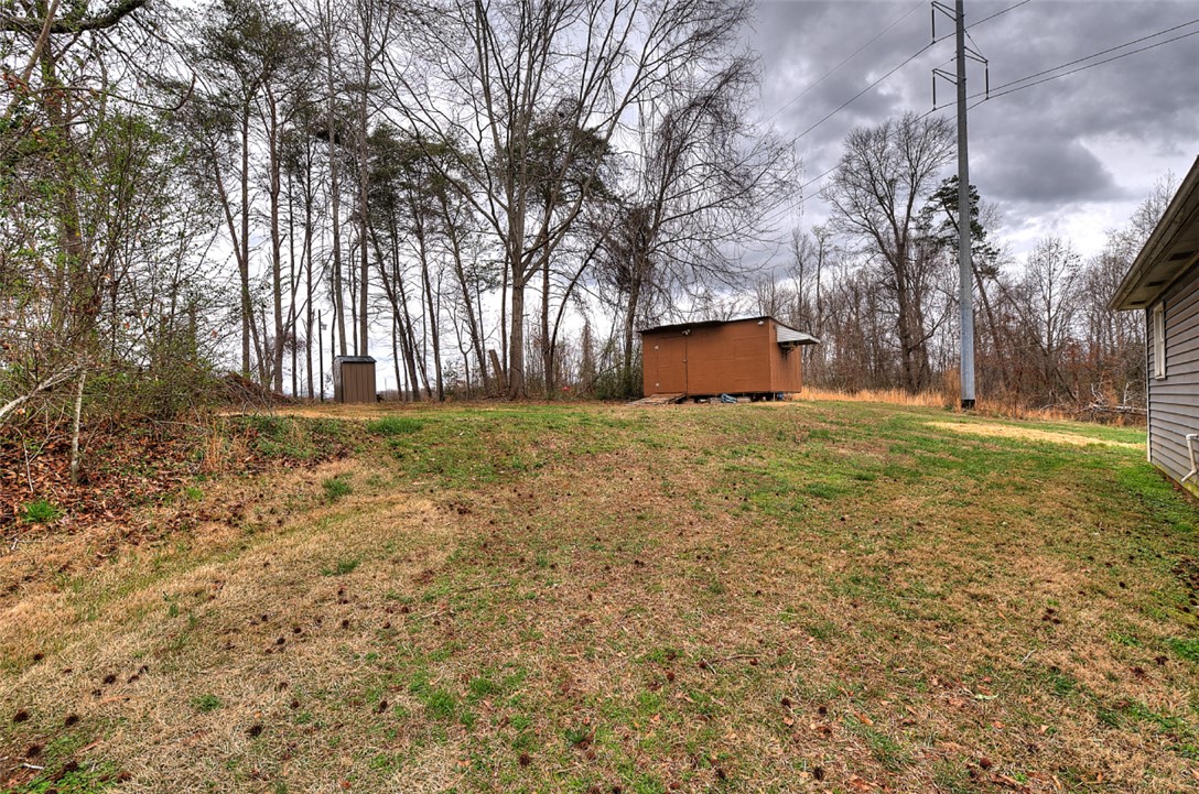 325 Rock Quarry Road Travelers Rest, SC 29690 - Photo 30 of 37 This spacious yard offers ample outdoor living potential, featuring practical outbuildings.