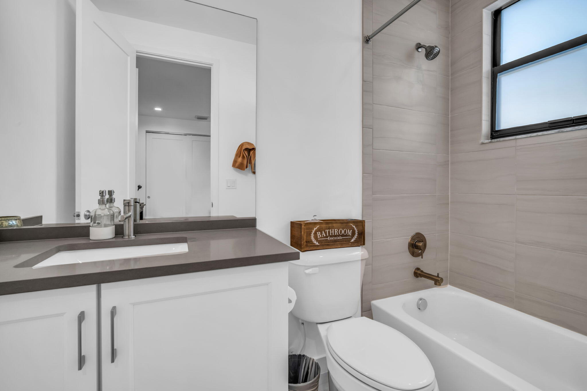 17059 Rainbow Fls Trail Boca Raton, FL 33496 - Photo 34 of 79 a bathroom with a granite countertop sink toilet and shower