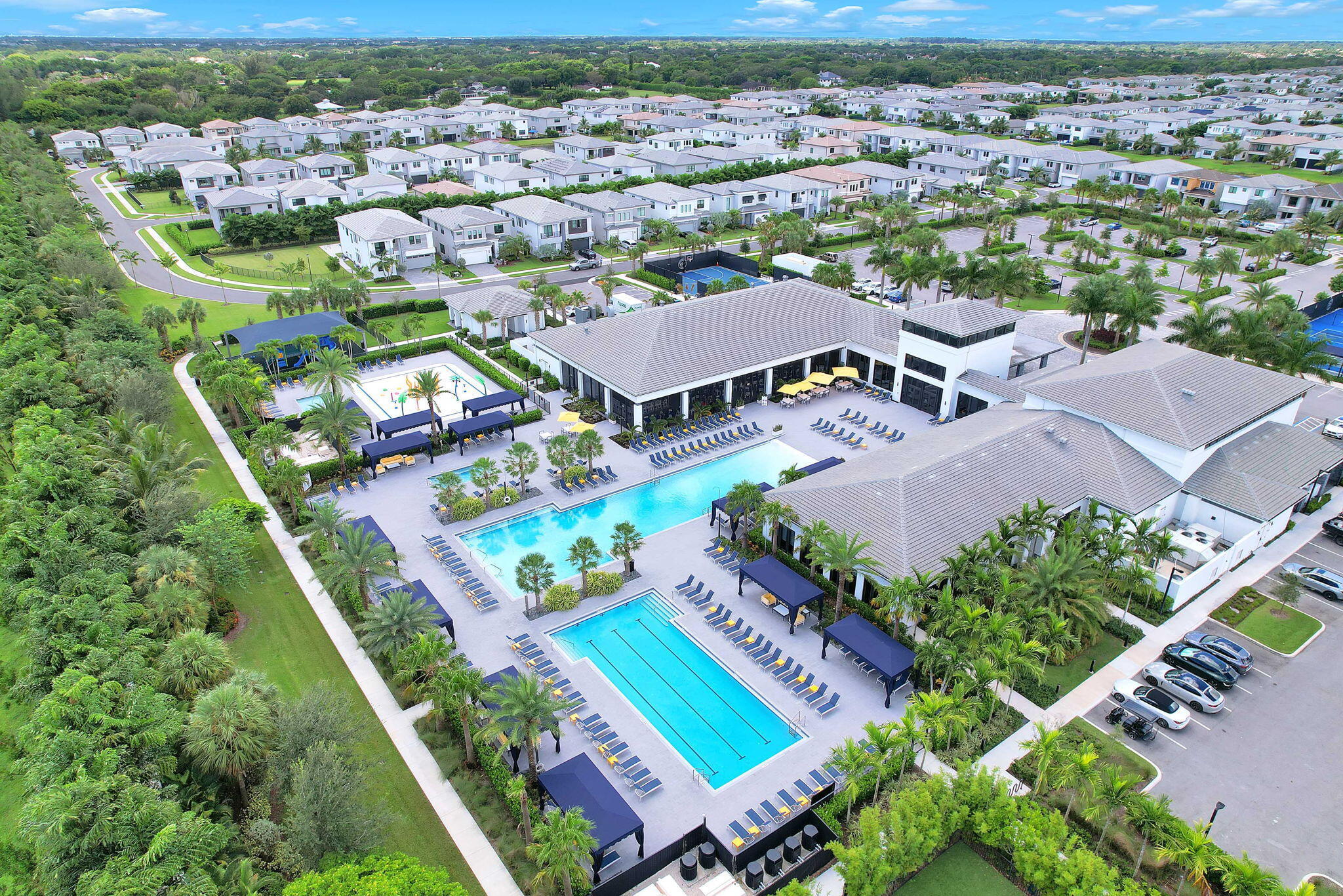 17059 Rainbow Fls Trail Boca Raton, FL 33496 - Photo 79 of 79 an aerial view of residential houses with outdoor space