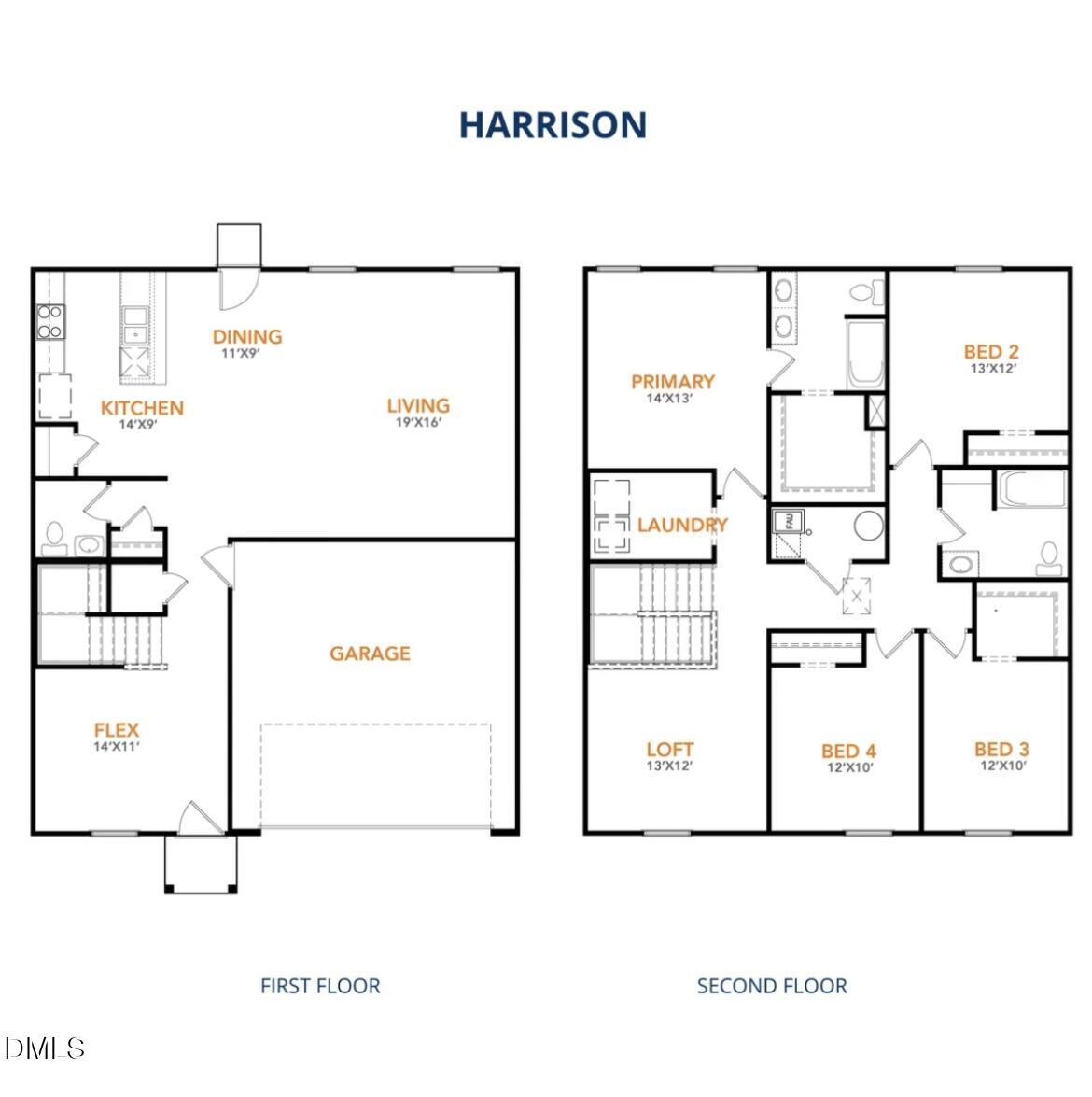73 Lillian Court Roxboro, NC 27573 - Photo 8 of 8 a black and white photo of a white and white wall