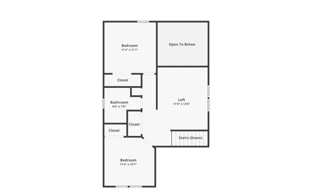 a picture of a floor plan