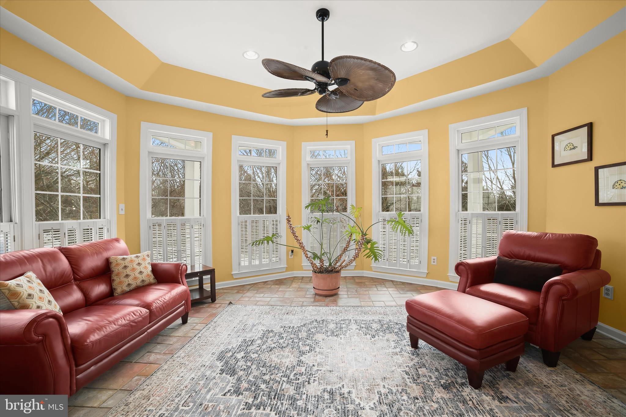 8061 Hunterbrooke Lane Fulton, MD 20759 - Photo 23 of 77 a living room with furniture and a large window