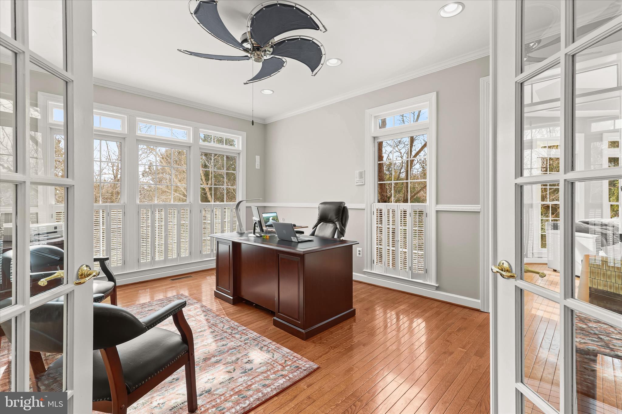 8061 Hunterbrooke Lane Fulton, MD 20759 - Photo 28 of 90 a living room with furniture and a large window
