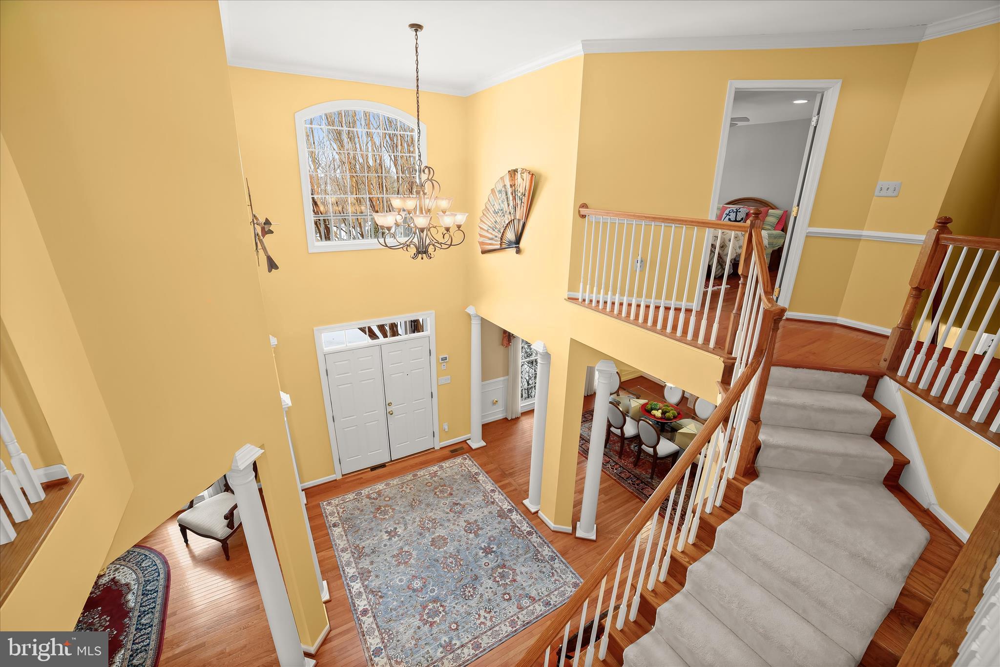 8061 Hunterbrooke Lane Fulton, MD 20759 - Photo 54 of 77 a view of a living room and dining room