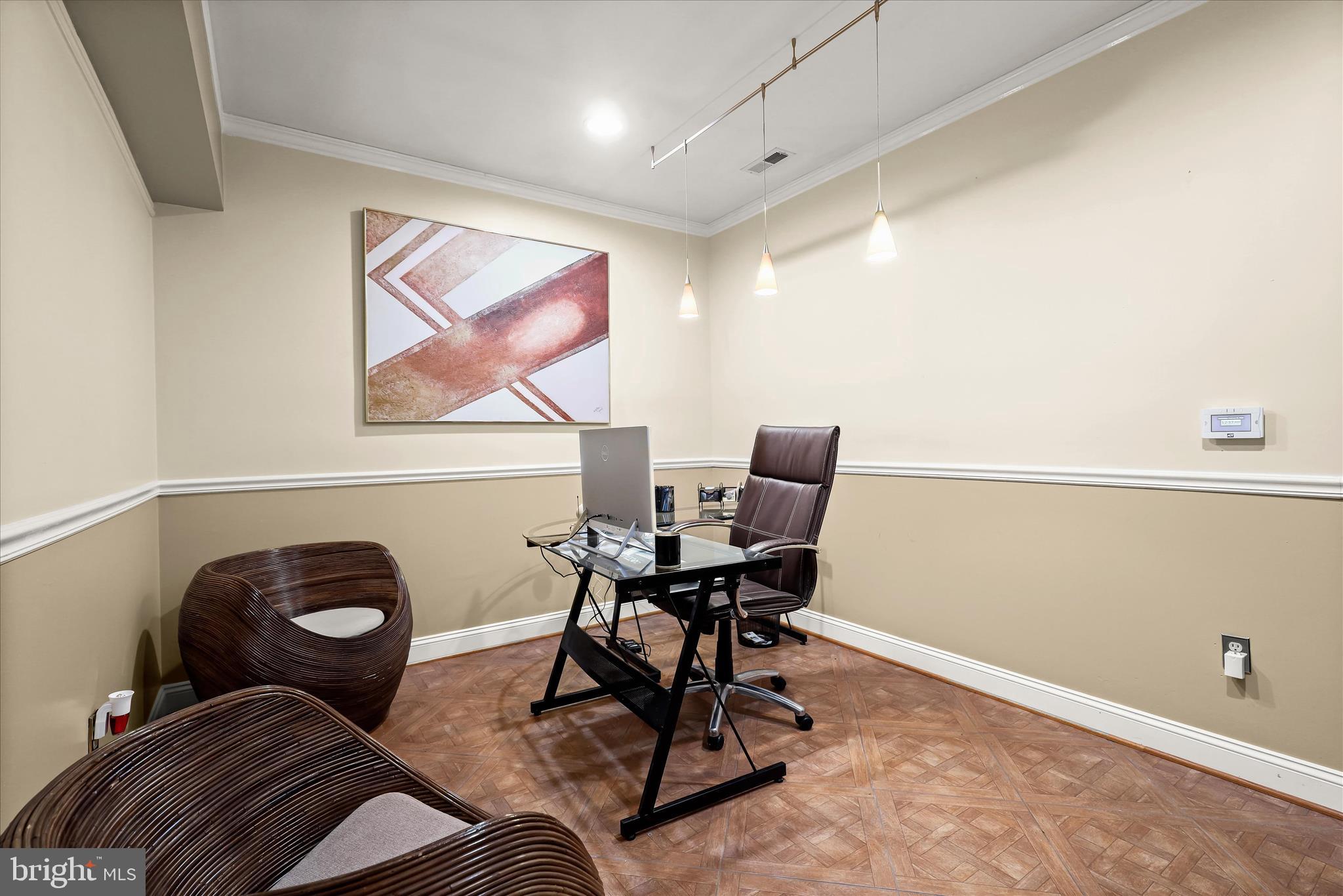 8061 Hunterbrooke Lane Fulton, MD 20759 - Photo 63 of 77 a workspace with furniture and rug
