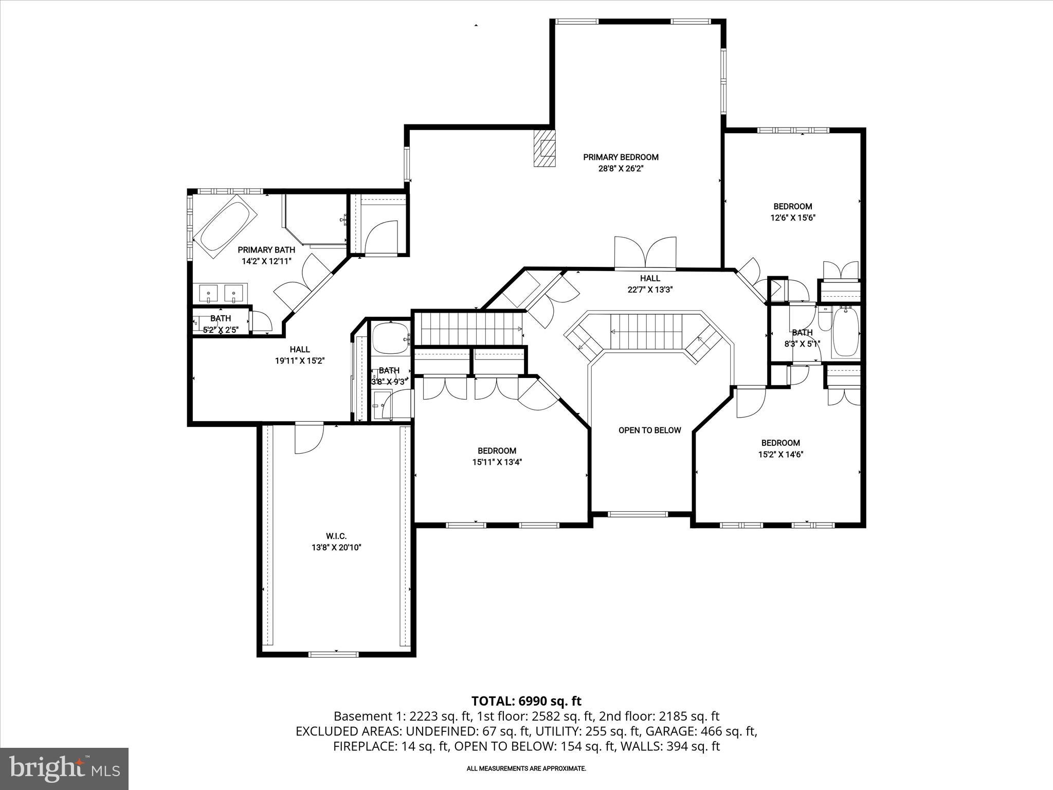 8061 Hunterbrooke Lane Fulton, MD 20759 - Photo 76 of 77 a picture of floor plan