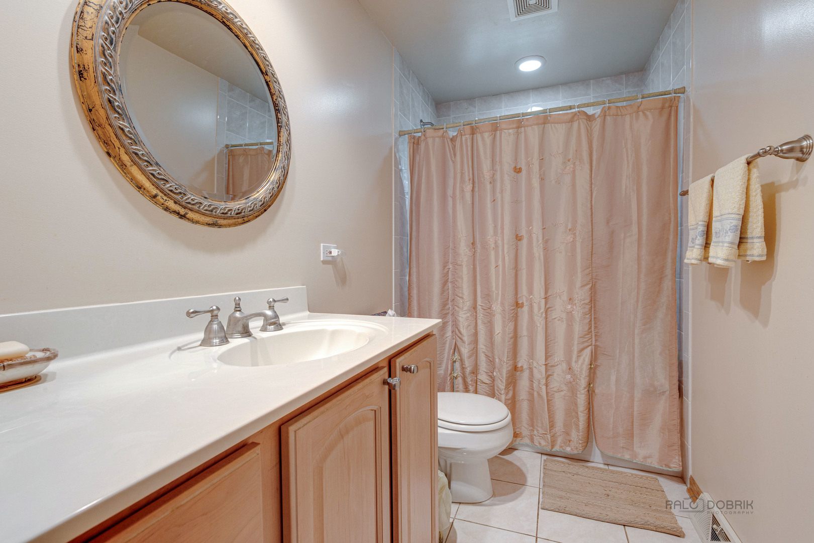 260 North St Marys Road Libertyville, IL 60048 - Photo 18 of 34 a bathroom with a sink a toilet and a mirror