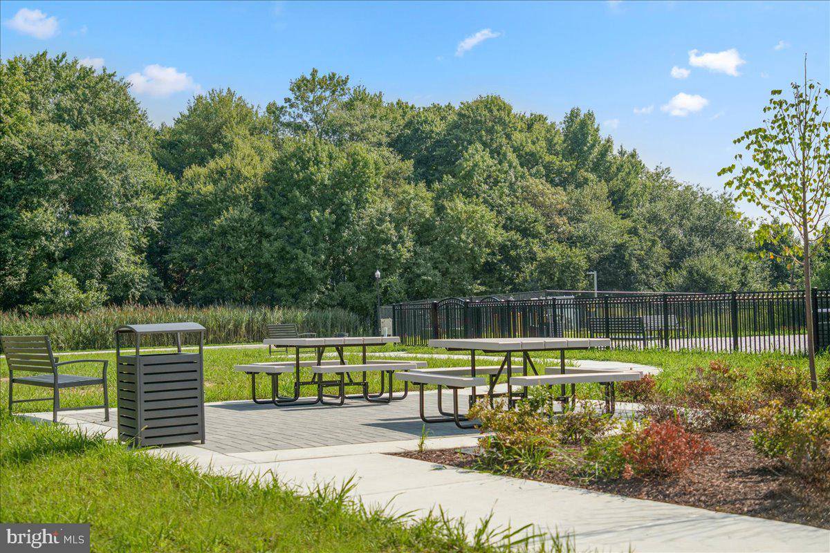 1015 Champlain Court Trappe, MD 21673 - Photo 34 of 38 a garden view with a seating space